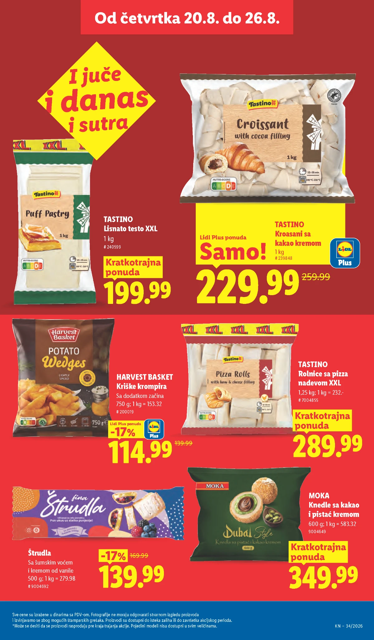 Lidl katalog akcija strana 27 – važi od 20.8. do 26.8.2026.