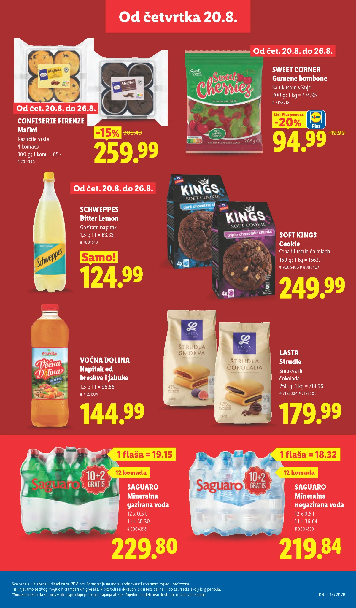 Lidl katalog akcija strana 31 – važi od 20.8. do 26.8.2026.
