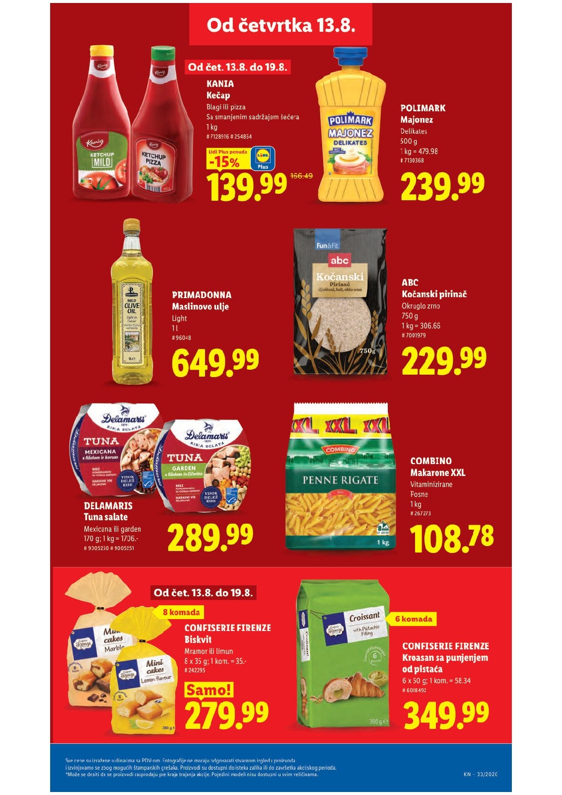 Lidl katalog akcija strana 31 – važi od 13.8. do 16.8.2026.