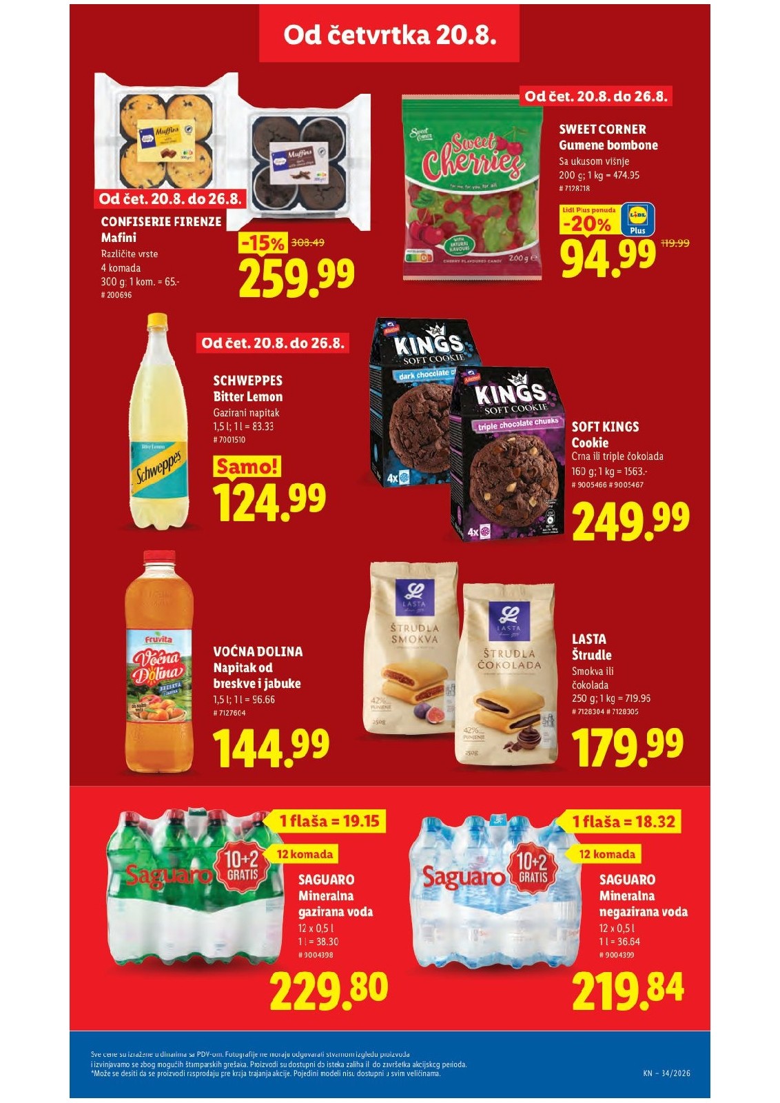 Lidl katalog akcija strana 31 – važi od 20.8. do 26.8.2026.