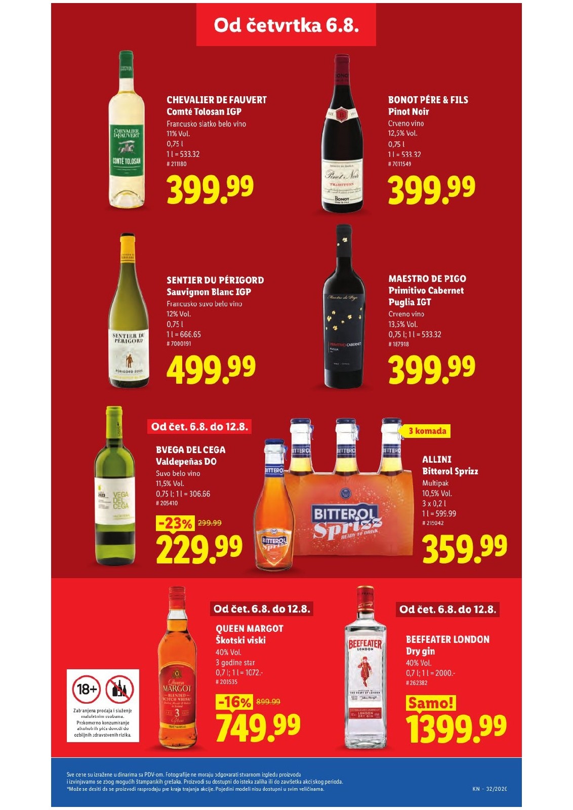 Lidl katalog akcija strana 33 – važi od 6.8. do 12.8.2026.
