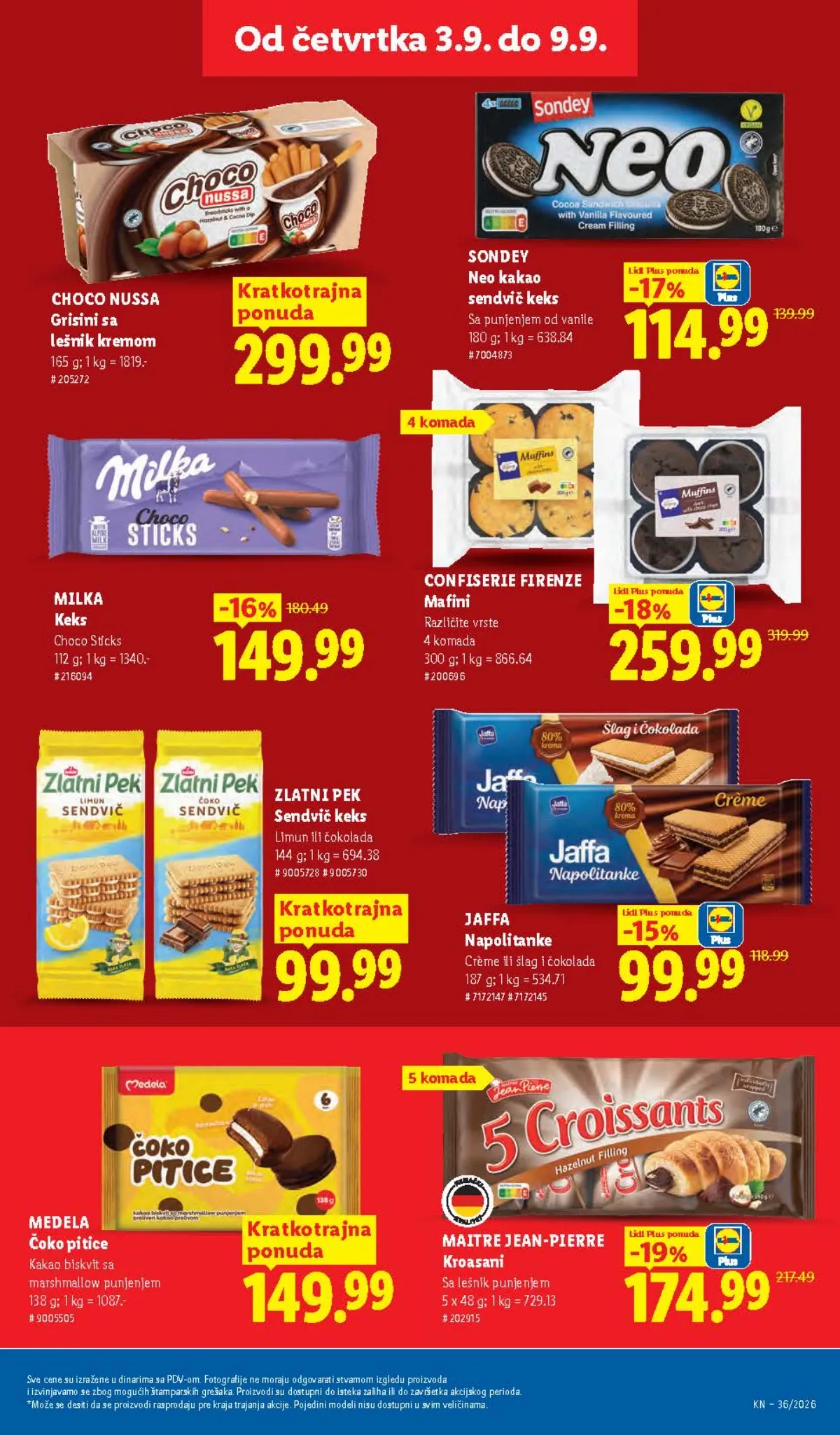 Lidl katalog akcija strana 35 – važi od 3.9. do 9.9.2026.