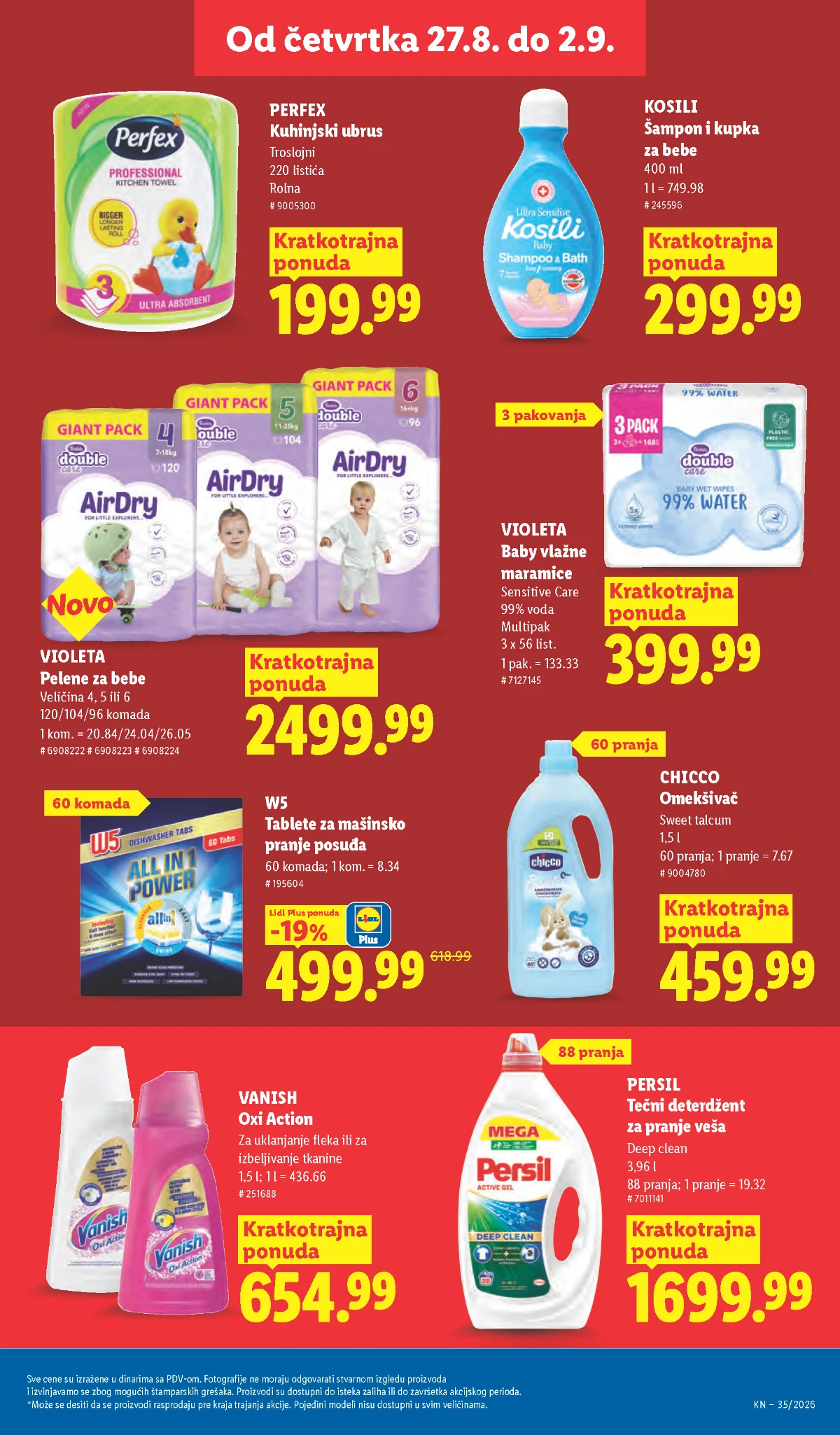 Lidl katalog akcija strana 37 – važi od 31.8. do 2.9.2026.