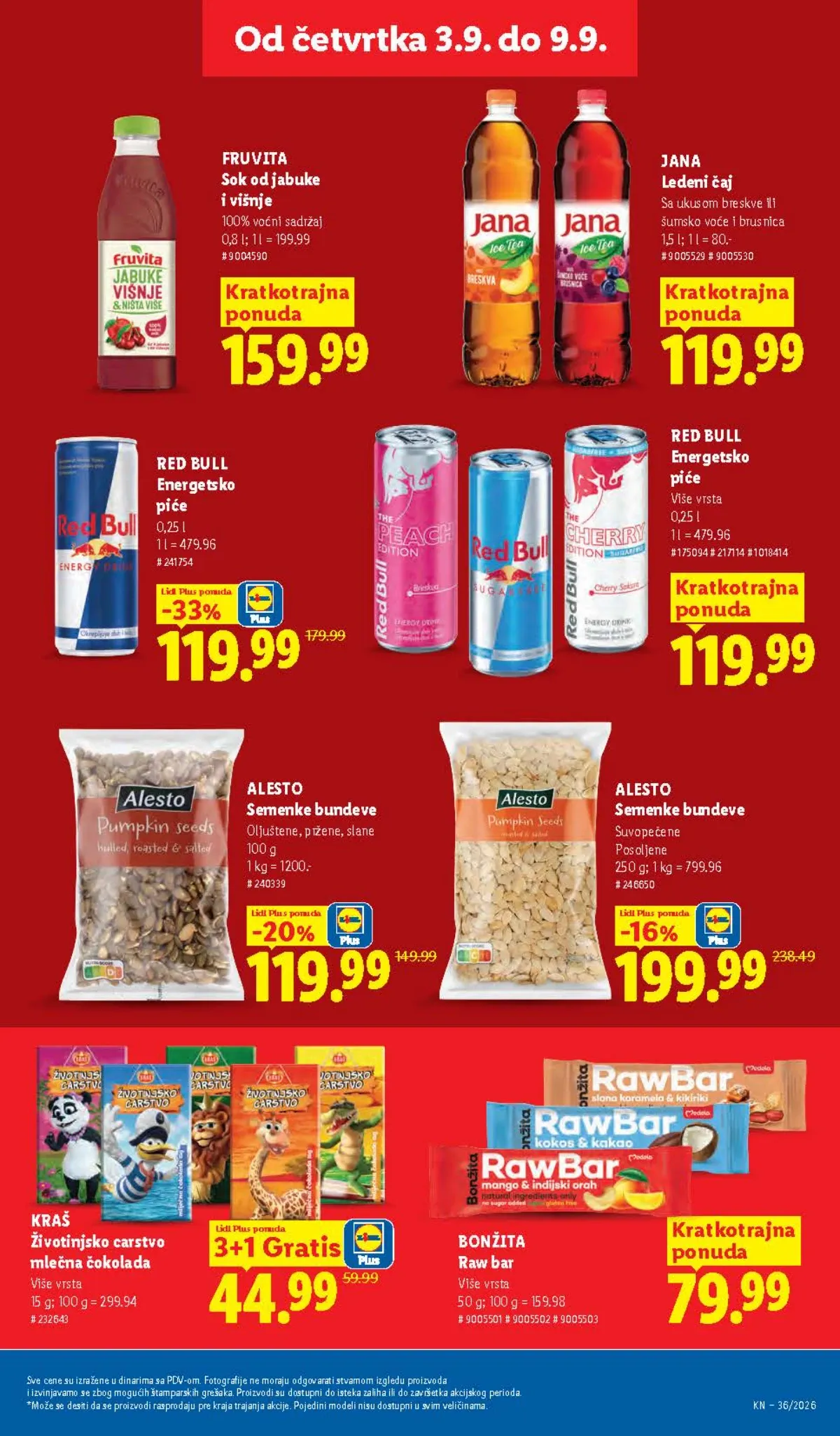 Lidl katalog akcija strana 37 – važi od 3.9. do 9.9.2026.