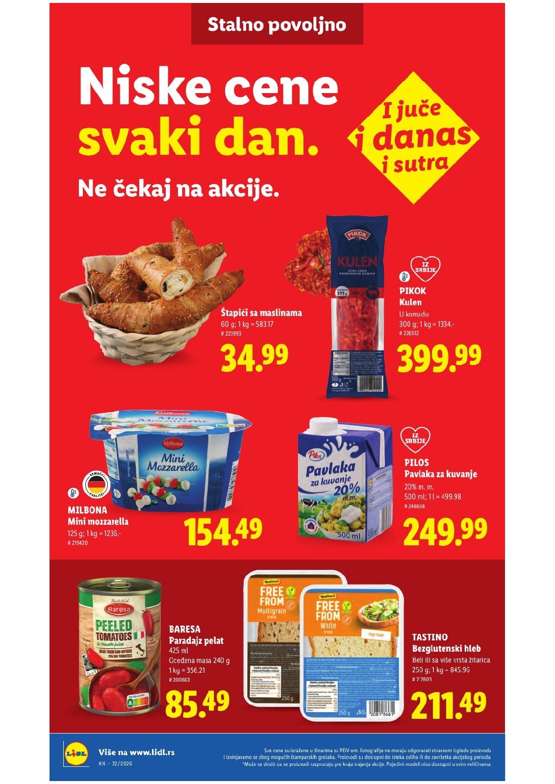 Lidl katalog akcija strana 38 – važi od 6.8. do 12.8.2026.