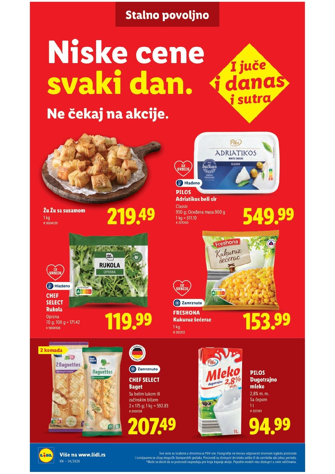 Lidl katalog akcija strana 38 – važi od 20.8. do 26.8.2026.