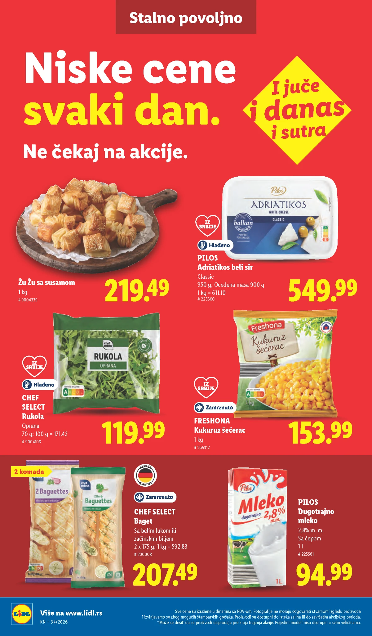 Lidl katalog akcija strana 38 – važi od 20.8. do 26.8.2026.