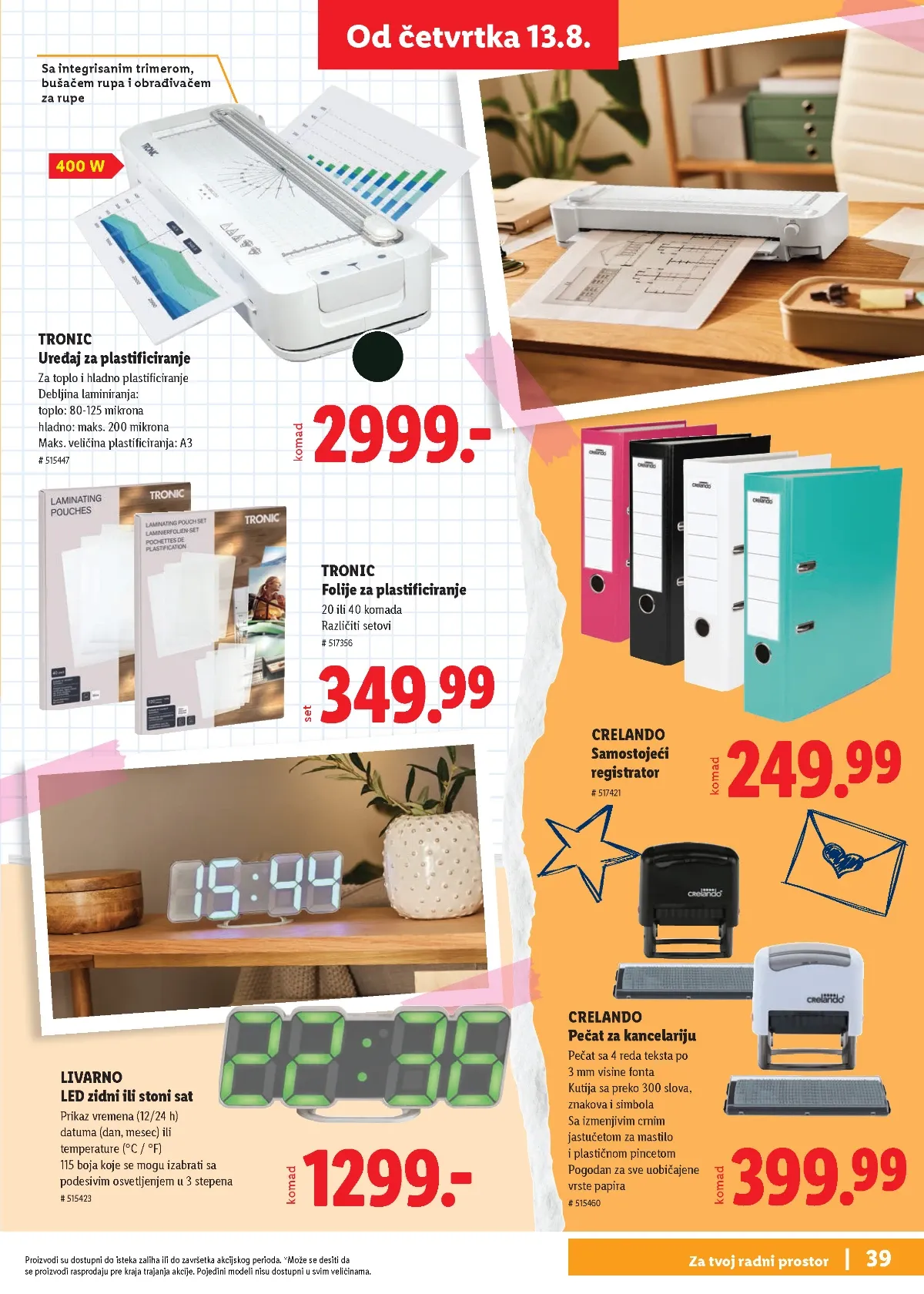 Lidl katalog akcija strana 39