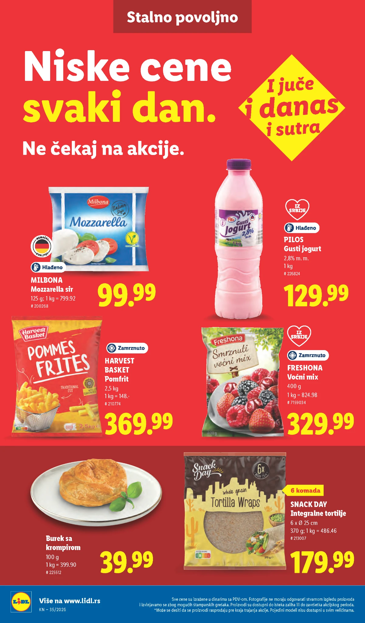 Lidl katalog akcija strana 40 – važi od 27.8. do 2.9.2026.