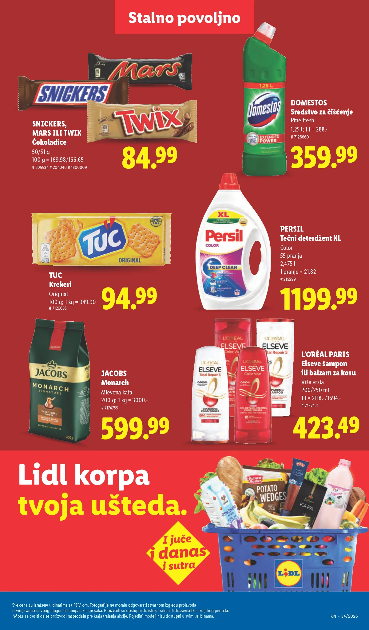Lidl katalog akcija strana 41 – važi od 20.8. do 26.8.2026.