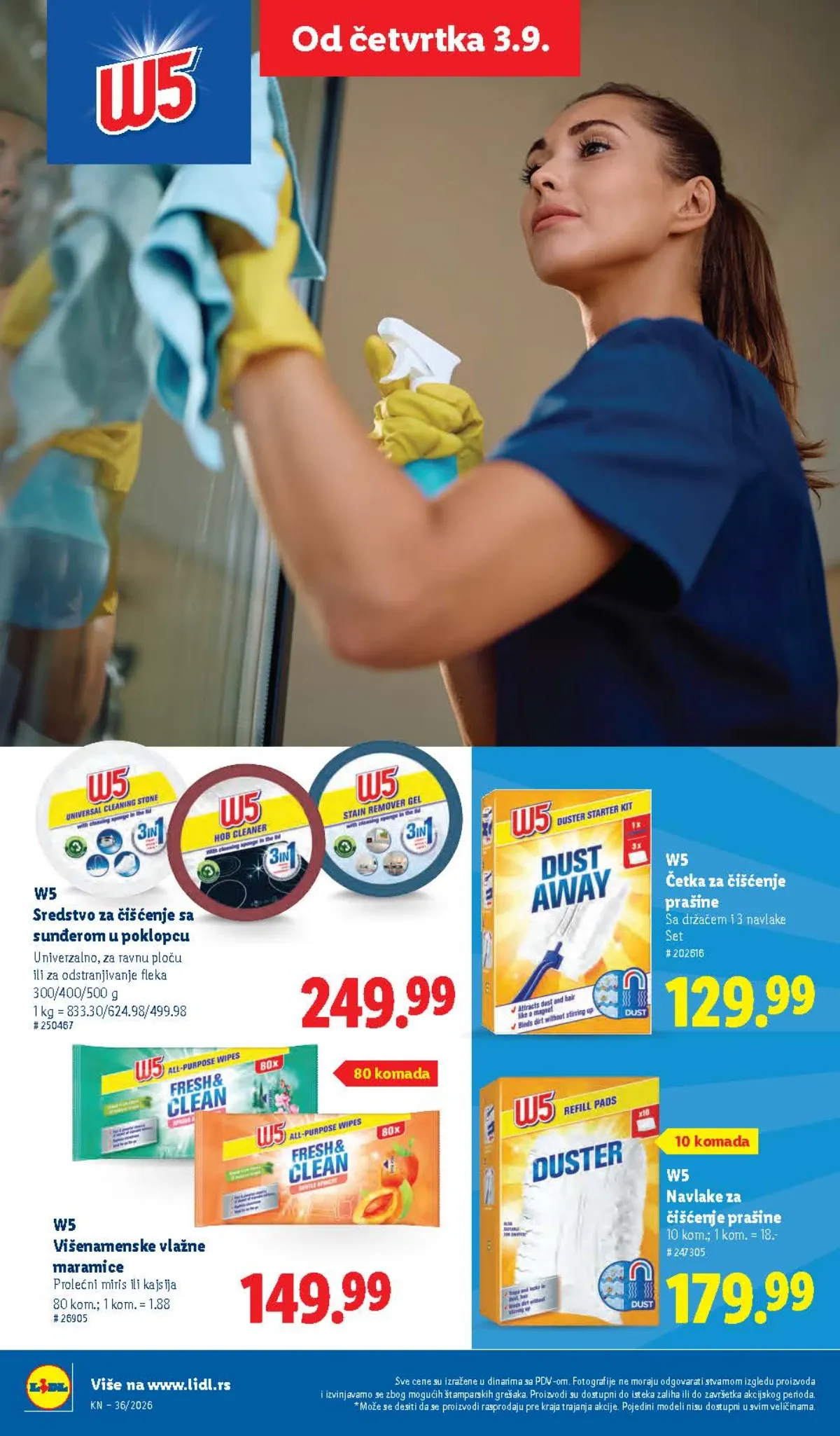 Lidl katalog akcija strana 42 – važi od 3.9. do 9.9.2026.
