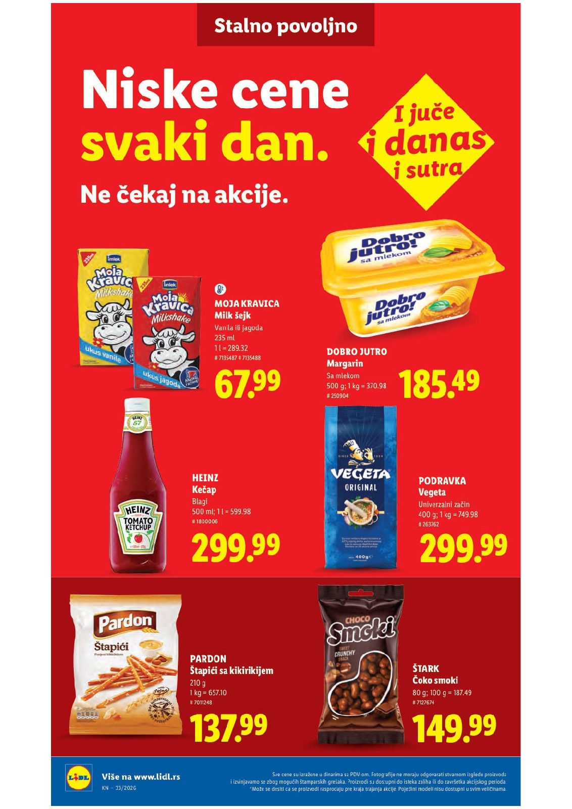 Lidl katalog akcija strana 42 – važi od 13.8. do 16.8.2026.