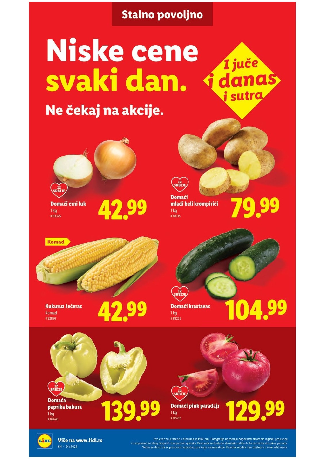 Lidl katalog akcija strana 42 – važi od 20.8. do 26.8.2026.
