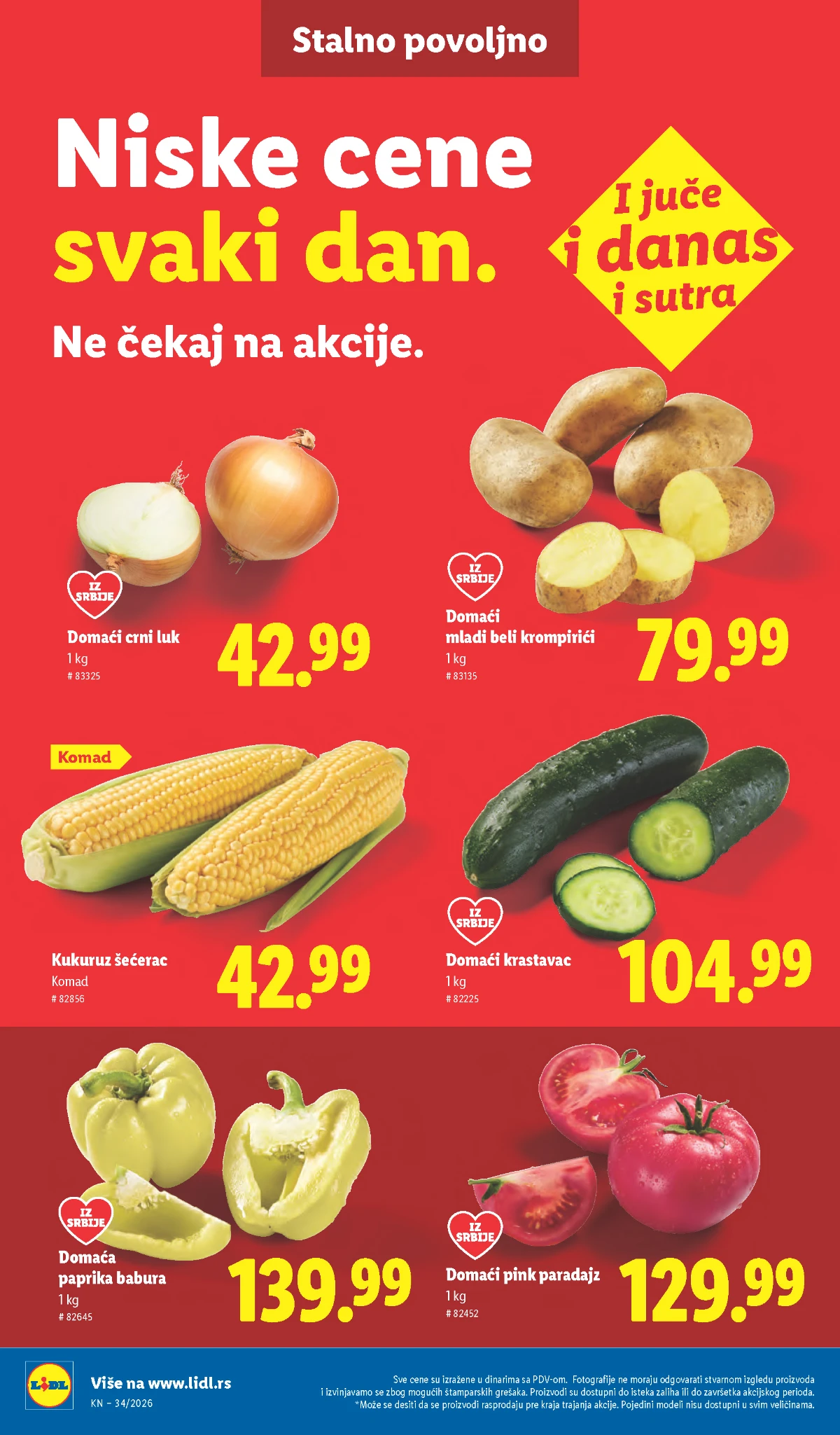 Lidl katalog akcija strana 42 – važi od 20.8. do 26.8.2026.