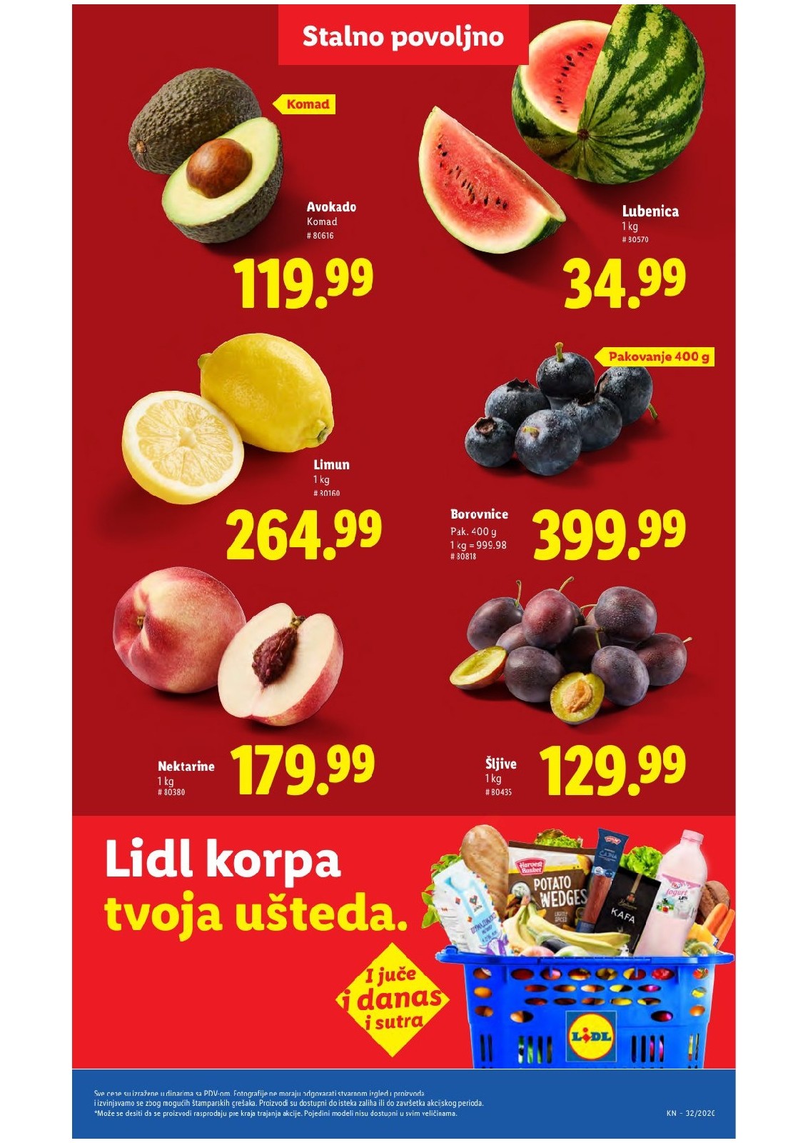 Lidl katalog akcija strana 43 – važi od 6.8. do 12.8.2026.