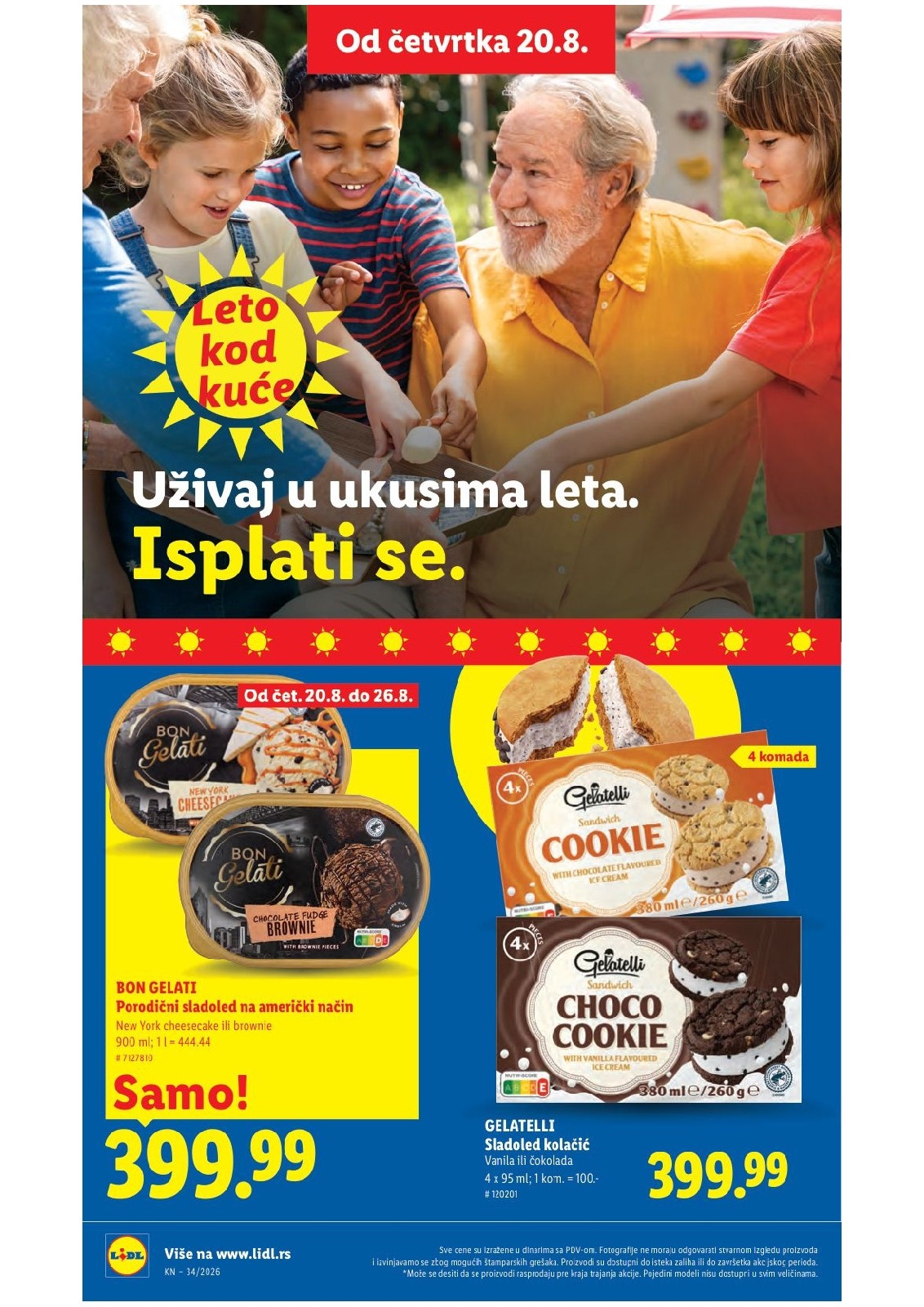 Lidl katalog akcija strana 44 – važi od 20.8. do 26.8.2026.