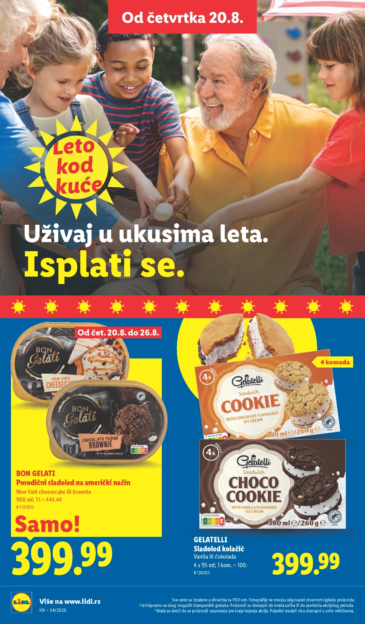 Lidl katalog akcija strana 44 – važi od 20.8. do 26.8.2026.
