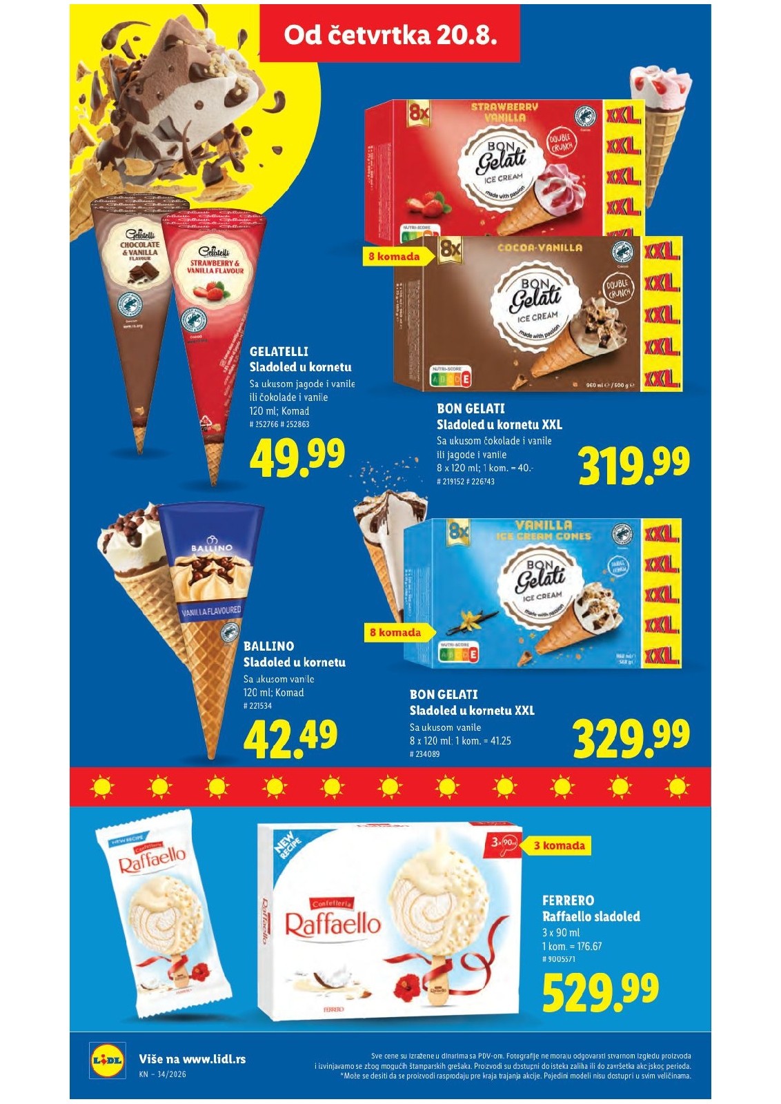 Lidl katalog akcija strana 46 – važi od 20.8. do 26.8.2026.