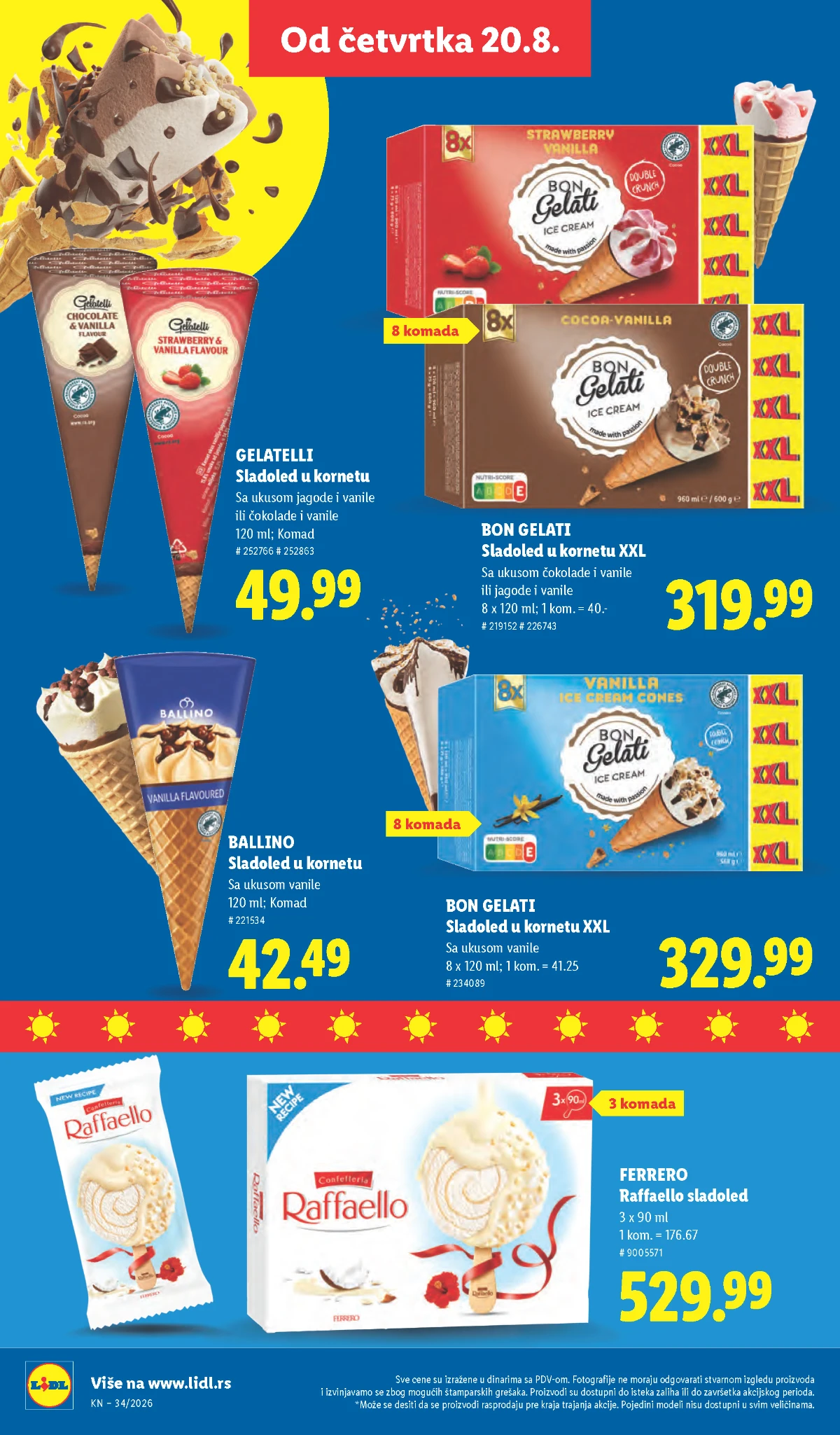 Lidl katalog akcija strana 46 – važi od 20.8. do 26.8.2026.
