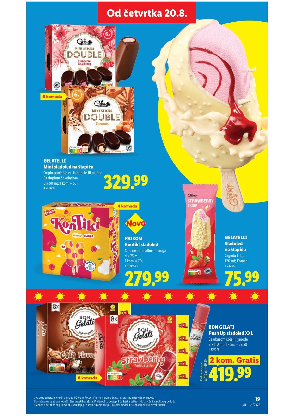 Lidl katalog akcija strana 47 – važi od 20.8. do 26.8.2026.