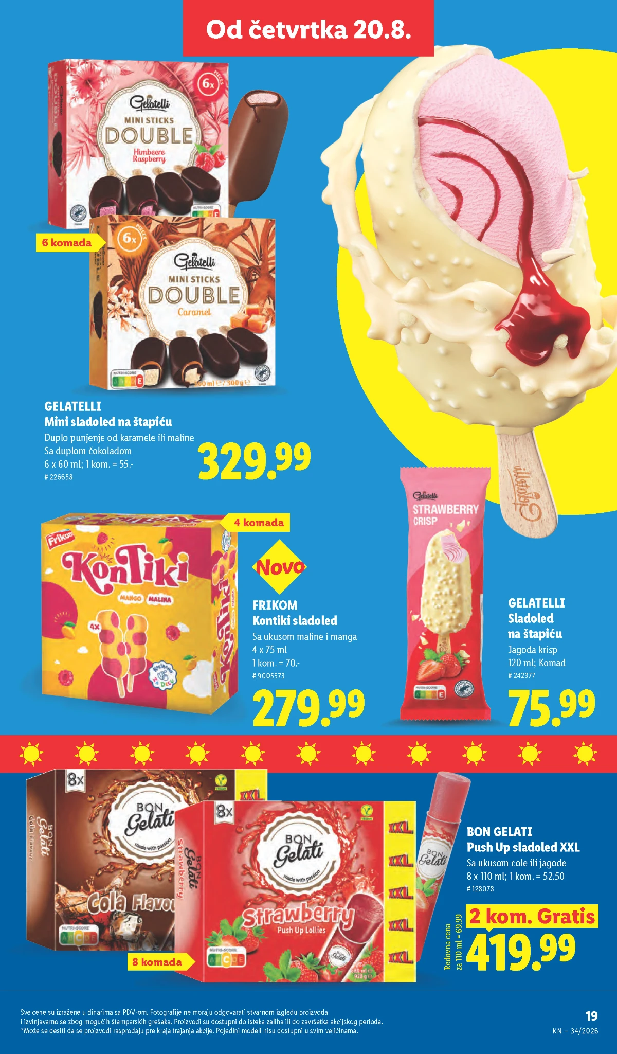 Lidl katalog akcija strana 47 – važi od 20.8. do 26.8.2026.