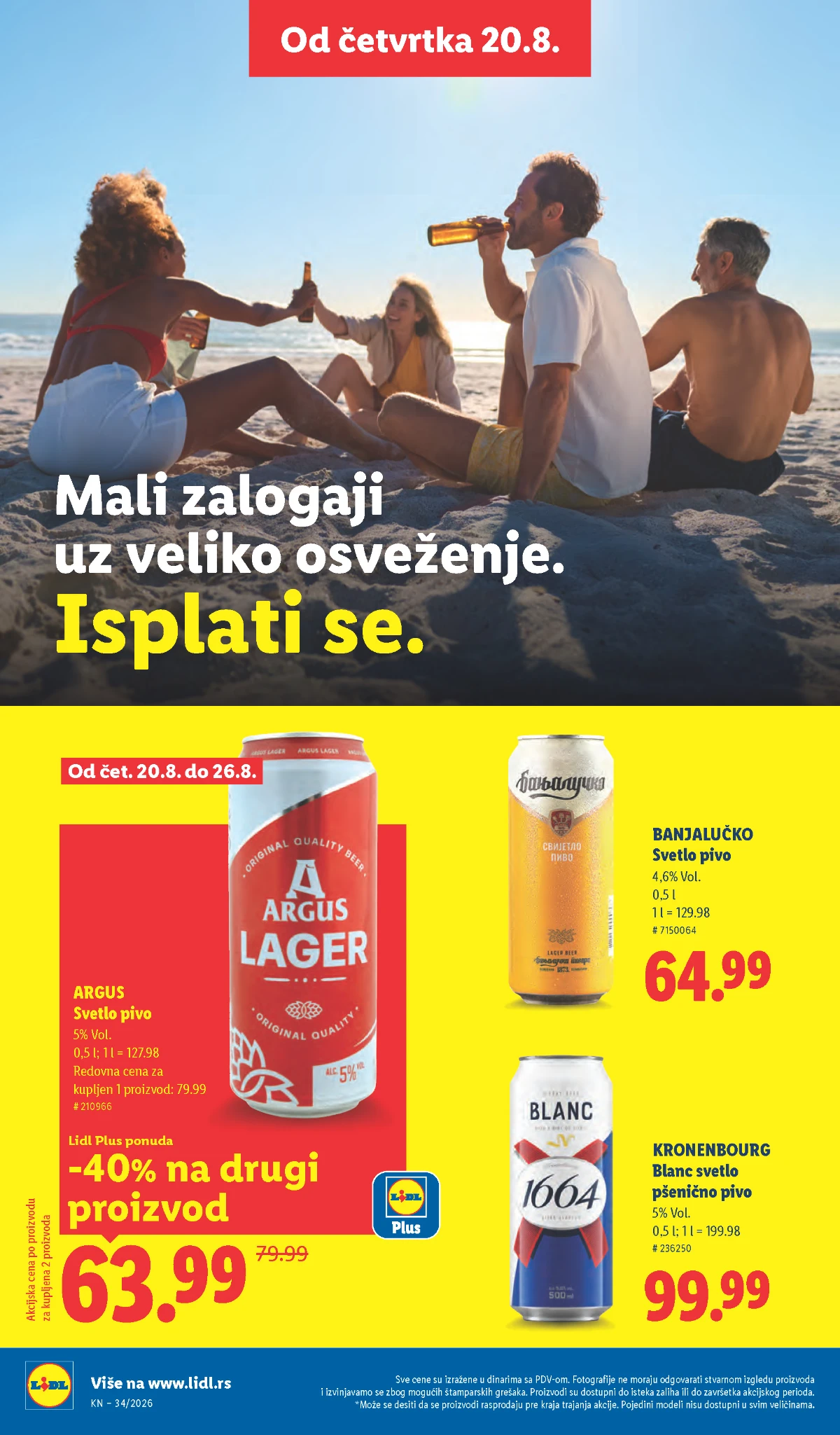 Lidl katalog akcija strana 48 – važi od 20.8. do 26.8.2026.