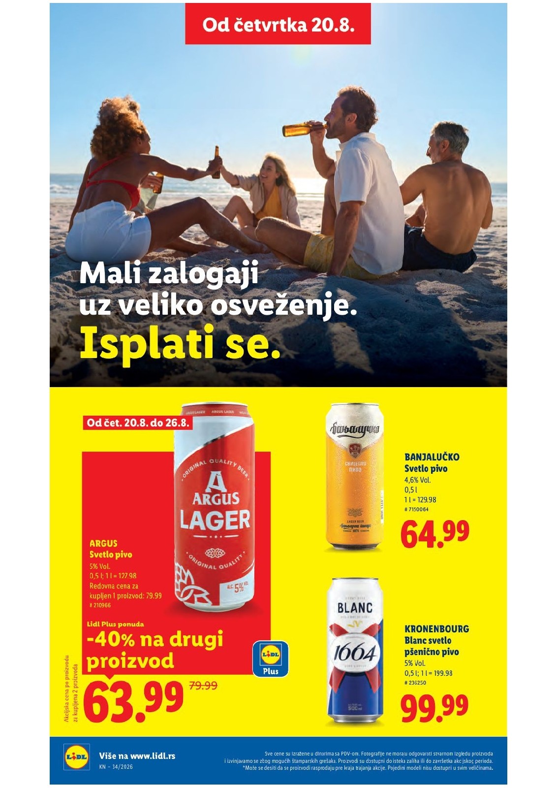 Lidl katalog akcija strana 48 – važi od 20.8. do 26.8.2026.