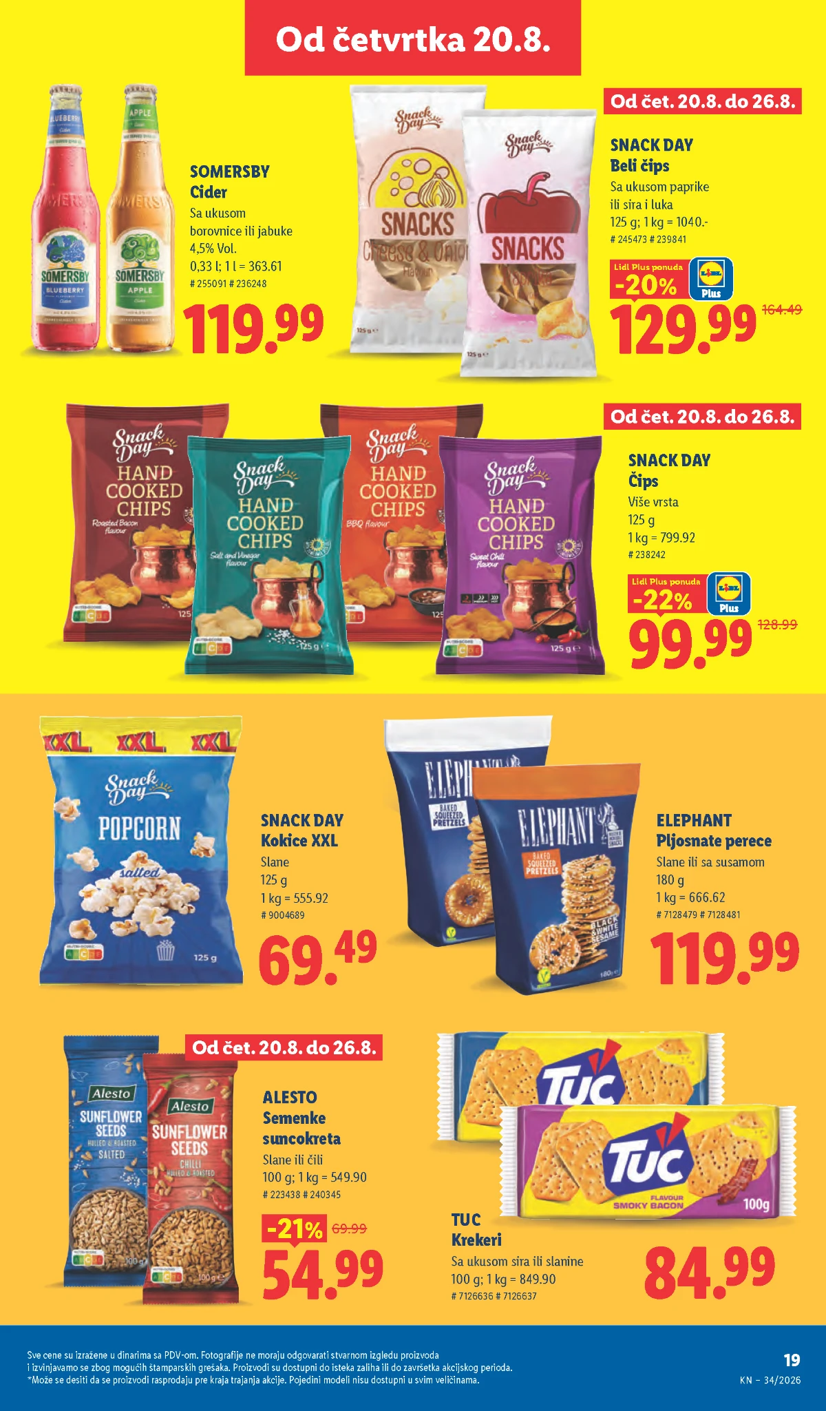 Lidl katalog akcija strana 49 – važi od 20.8. do 26.8.2026.