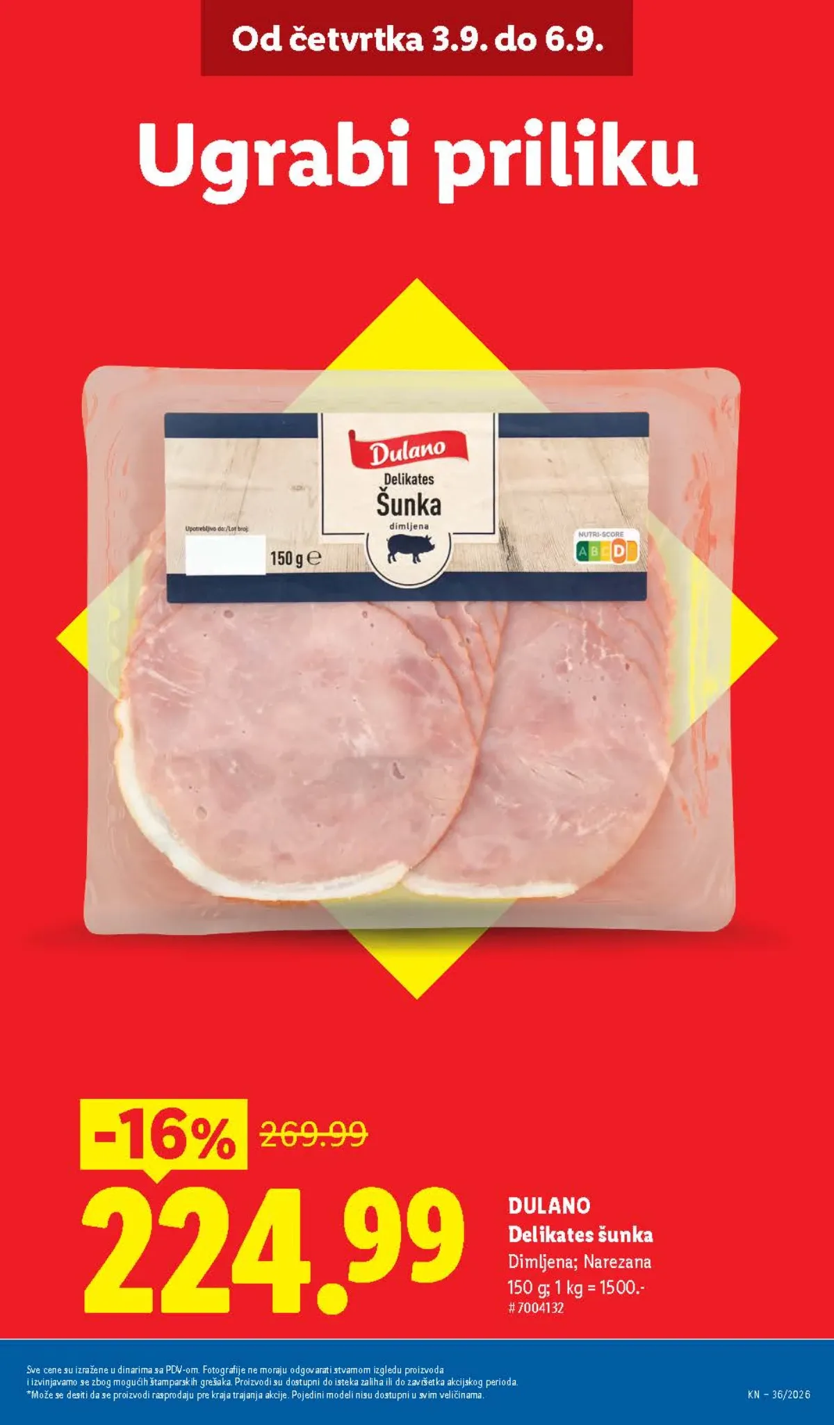 Lidl katalog akcija strana 5 – važi od 3.9. do 9.9.2026.