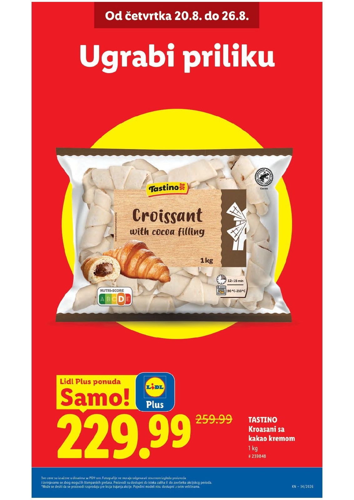 Lidl katalog akcija strana 5 – važi od 20.8. do 26.8.2026.