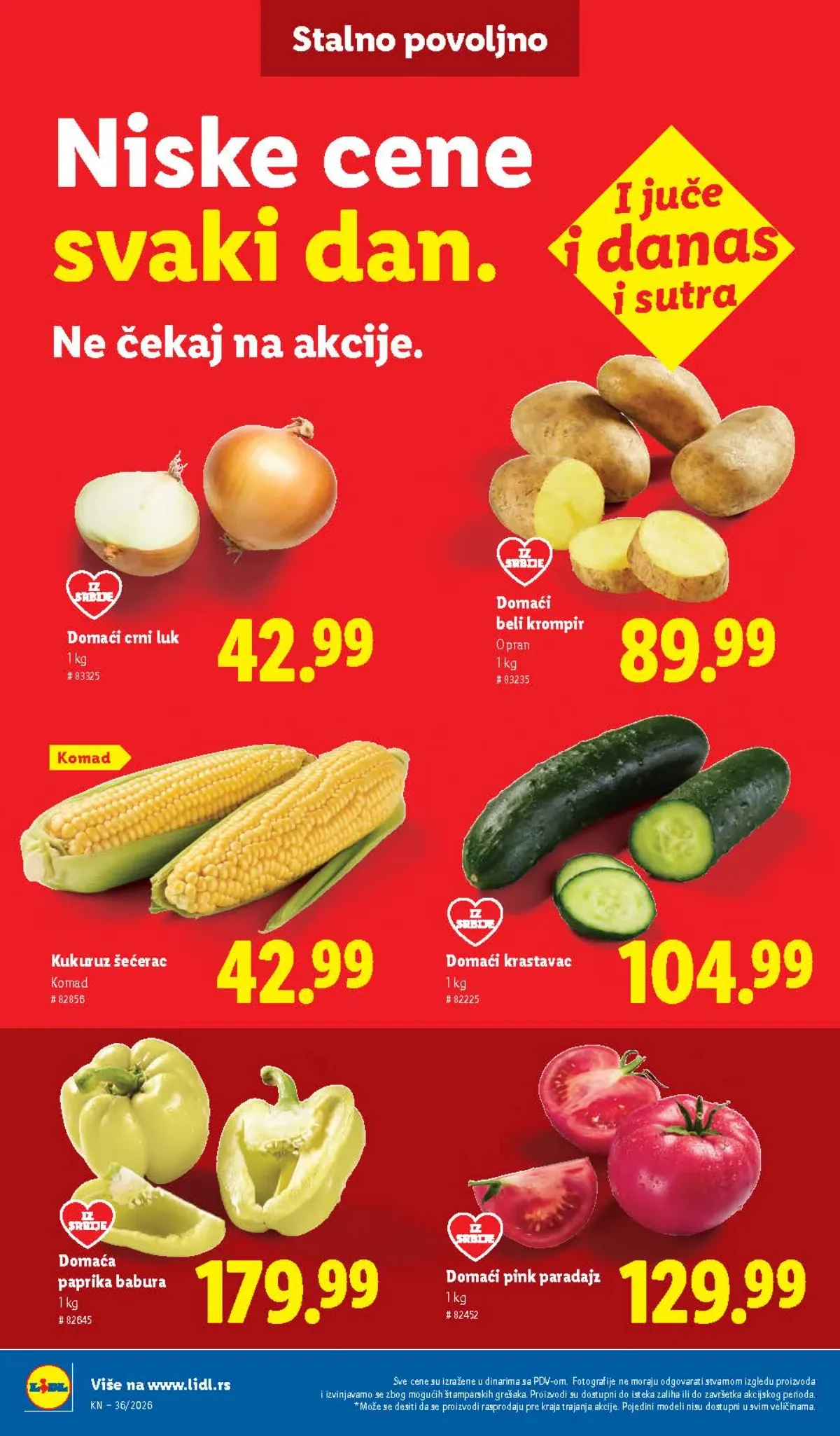 Lidl katalog akcija strana 50 – važi od 3.9. do 9.9.2026.