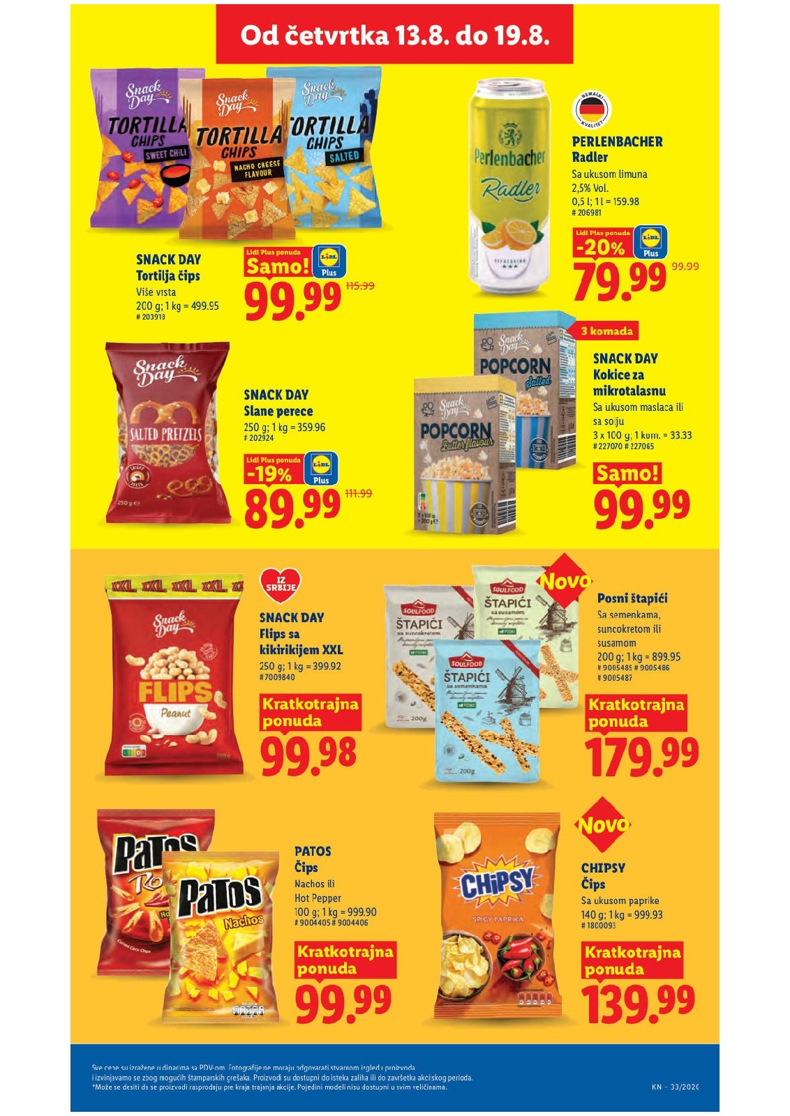 Lidl katalog akcija strana 51 – važi od 13.8. do 16.8.2026.