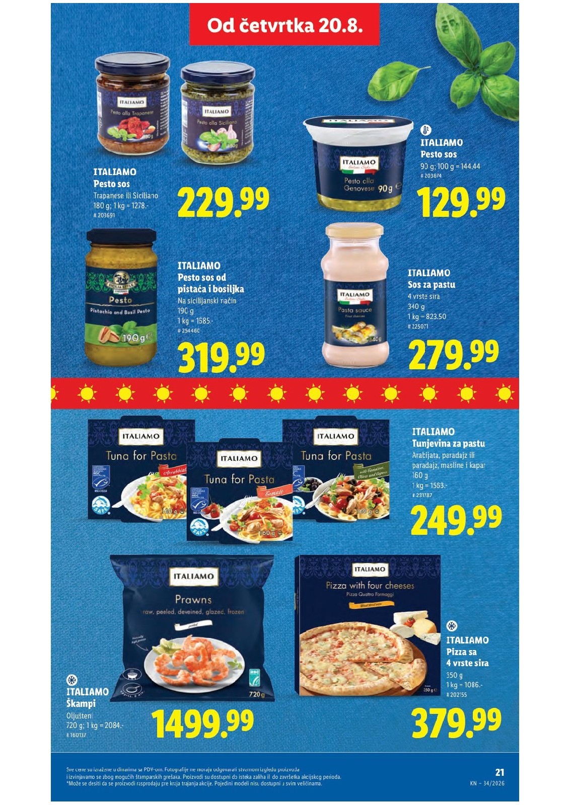 Lidl katalog akcija strana 51 – važi od 20.8. do 26.8.2026.