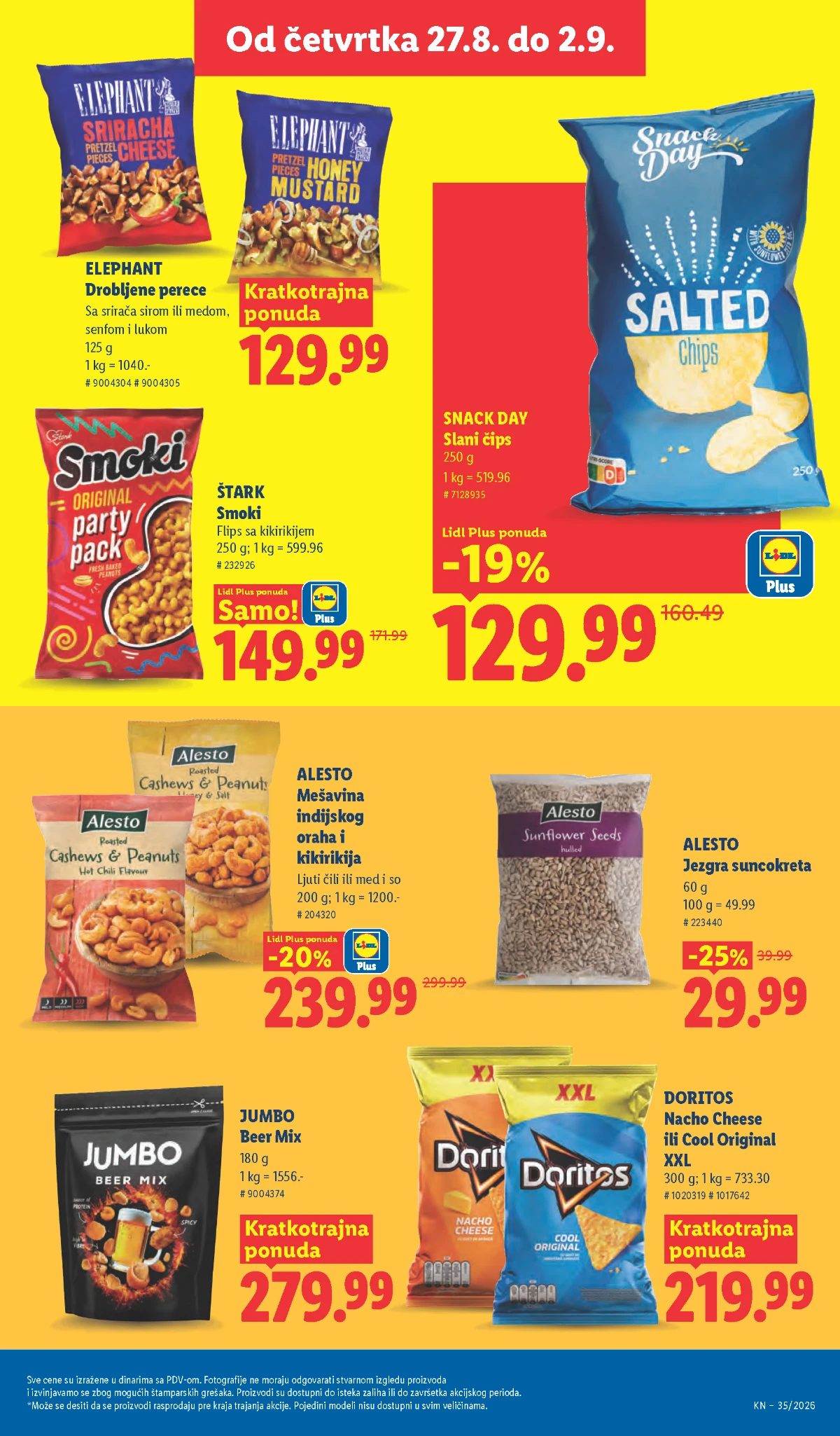 Lidl katalog akcija strana 51 – važi od 27.8. do 2.9.2026.
