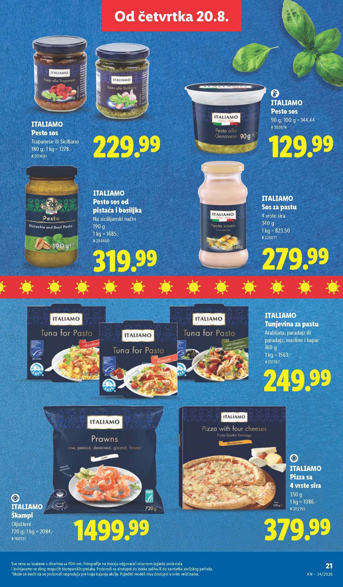 Lidl katalog akcija strana 51 – važi od 20.8. do 26.8.2026.