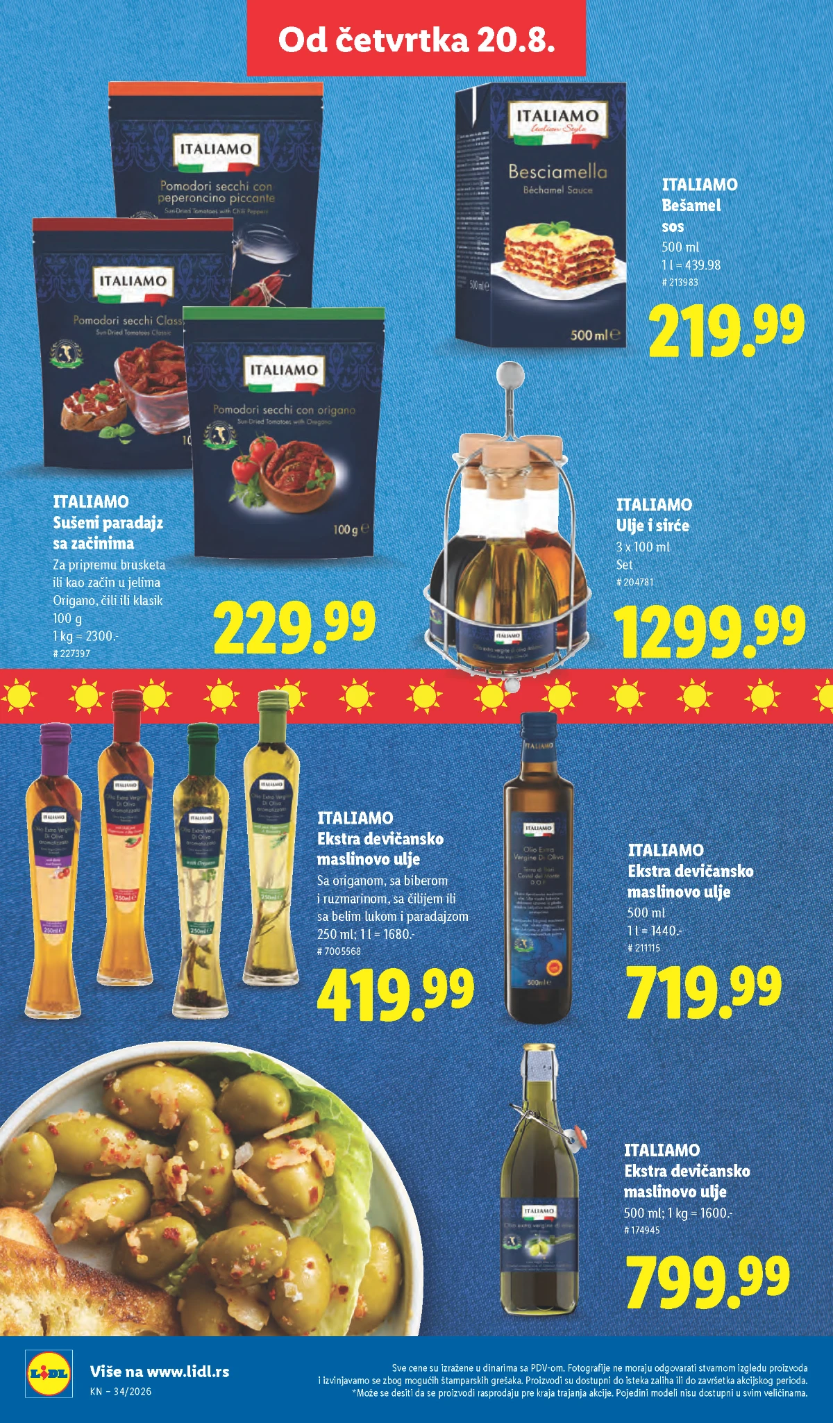 Lidl katalog akcija strana 52 – važi od 20.8. do 26.8.2026.