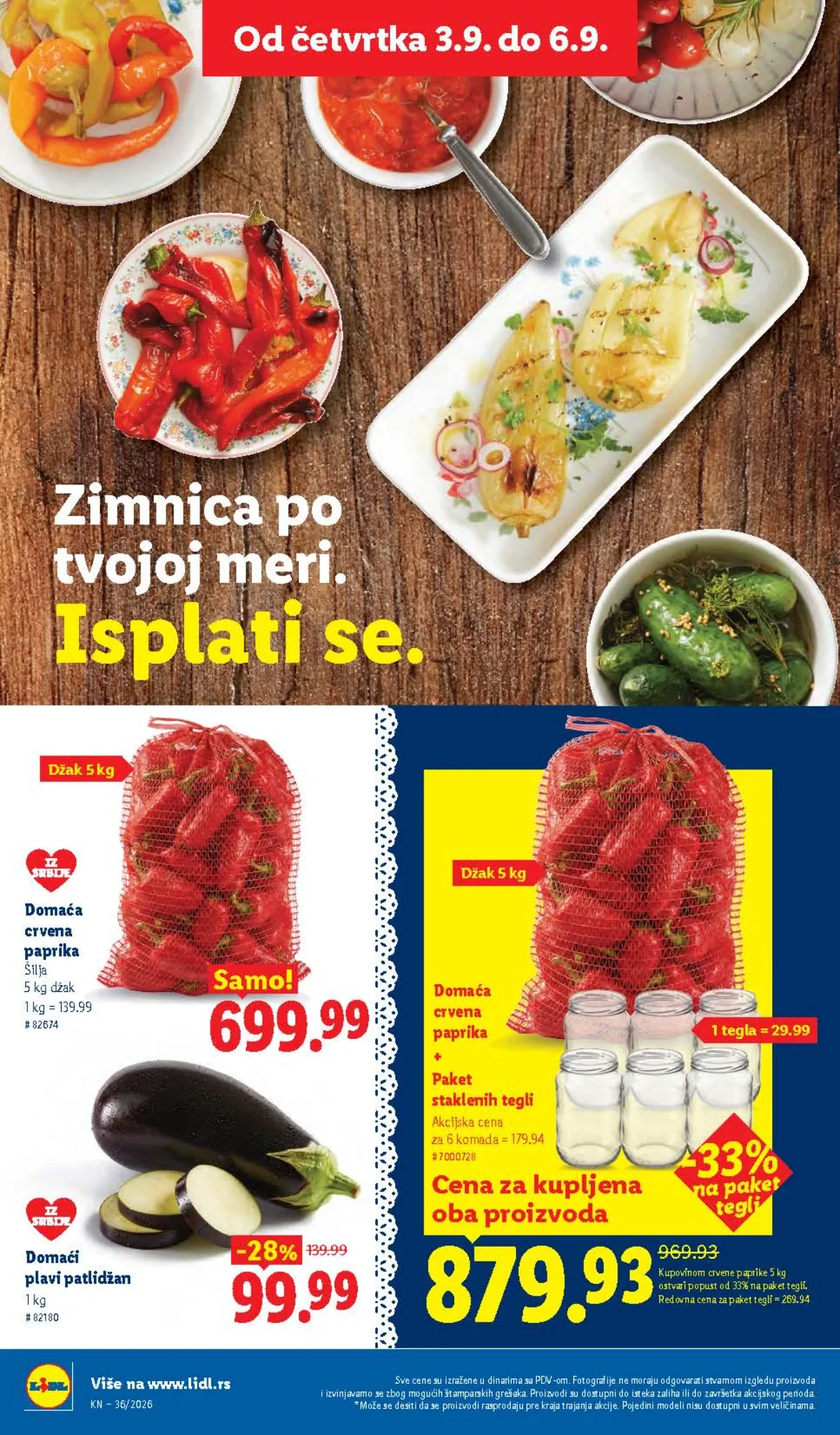 Lidl katalog akcija strana 52 – važi od 3.9. do 9.9.2026.