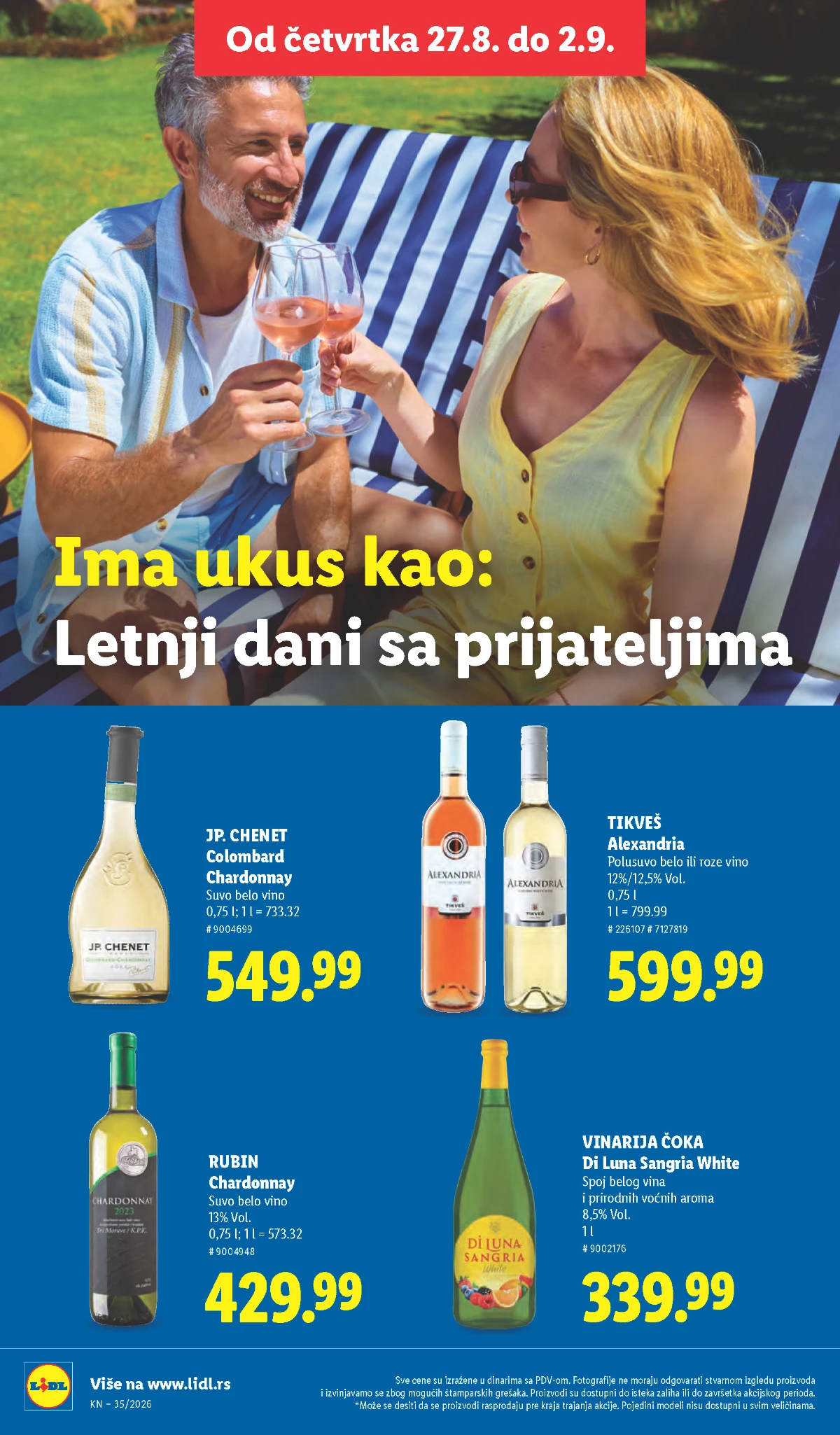 Lidl katalog akcija strana 52 – važi od 27.8. do 2.9.2026.