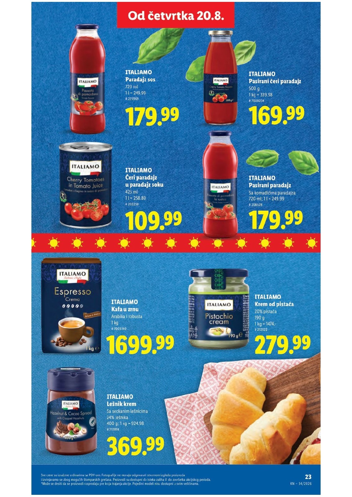 Lidl katalog akcija strana 53 – važi od 20.8. do 26.8.2026.