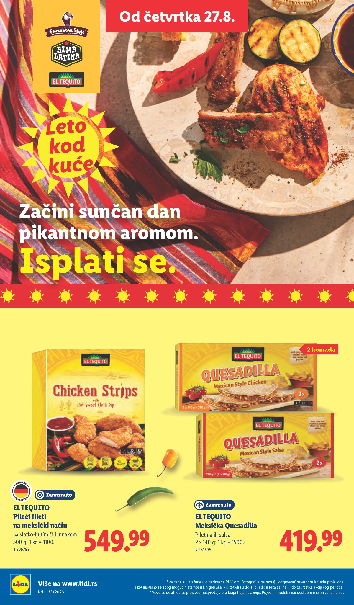 Lidl katalog akcija strana 54 – važi od 31.8. do 2.9.2026.