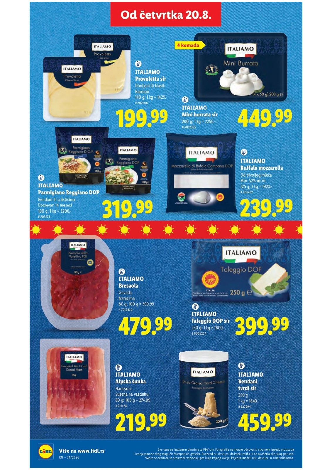 Lidl katalog akcija strana 54 – važi od 20.8. do 26.8.2026.