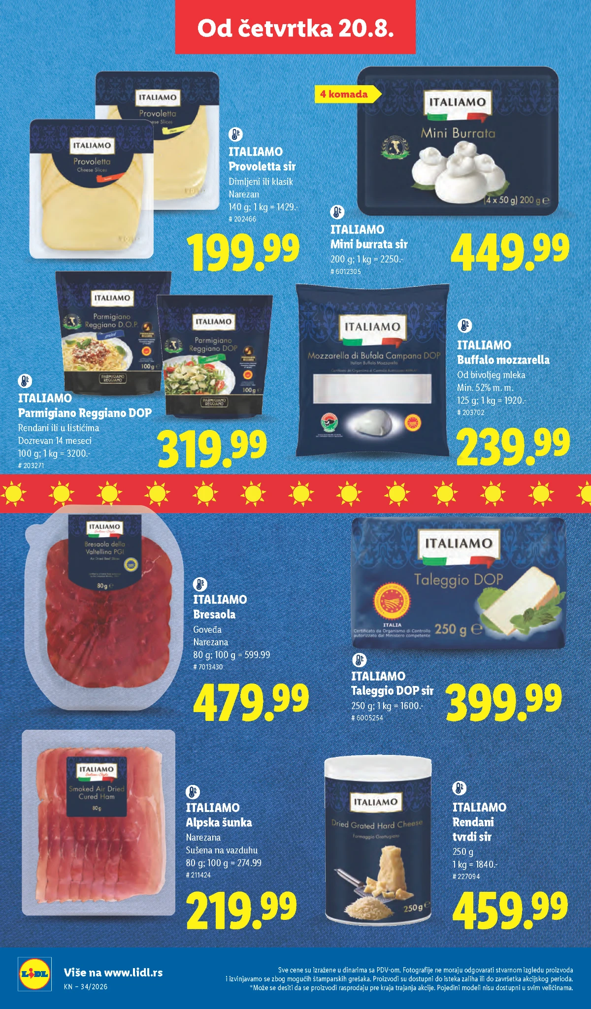 Lidl katalog akcija strana 54 – važi od 20.8. do 26.8.2026.