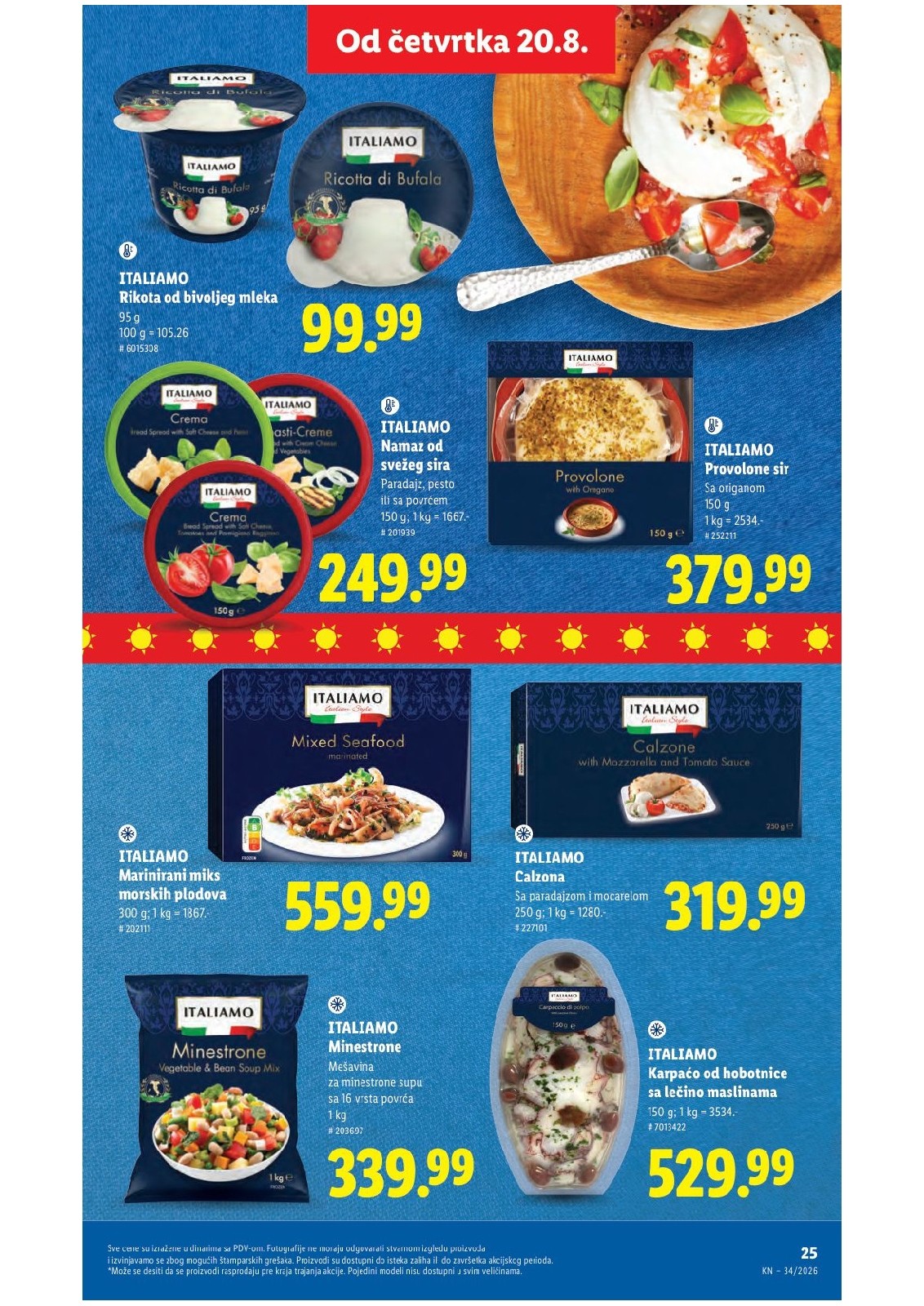 Lidl katalog akcija strana 55 – važi od 20.8. do 26.8.2026.