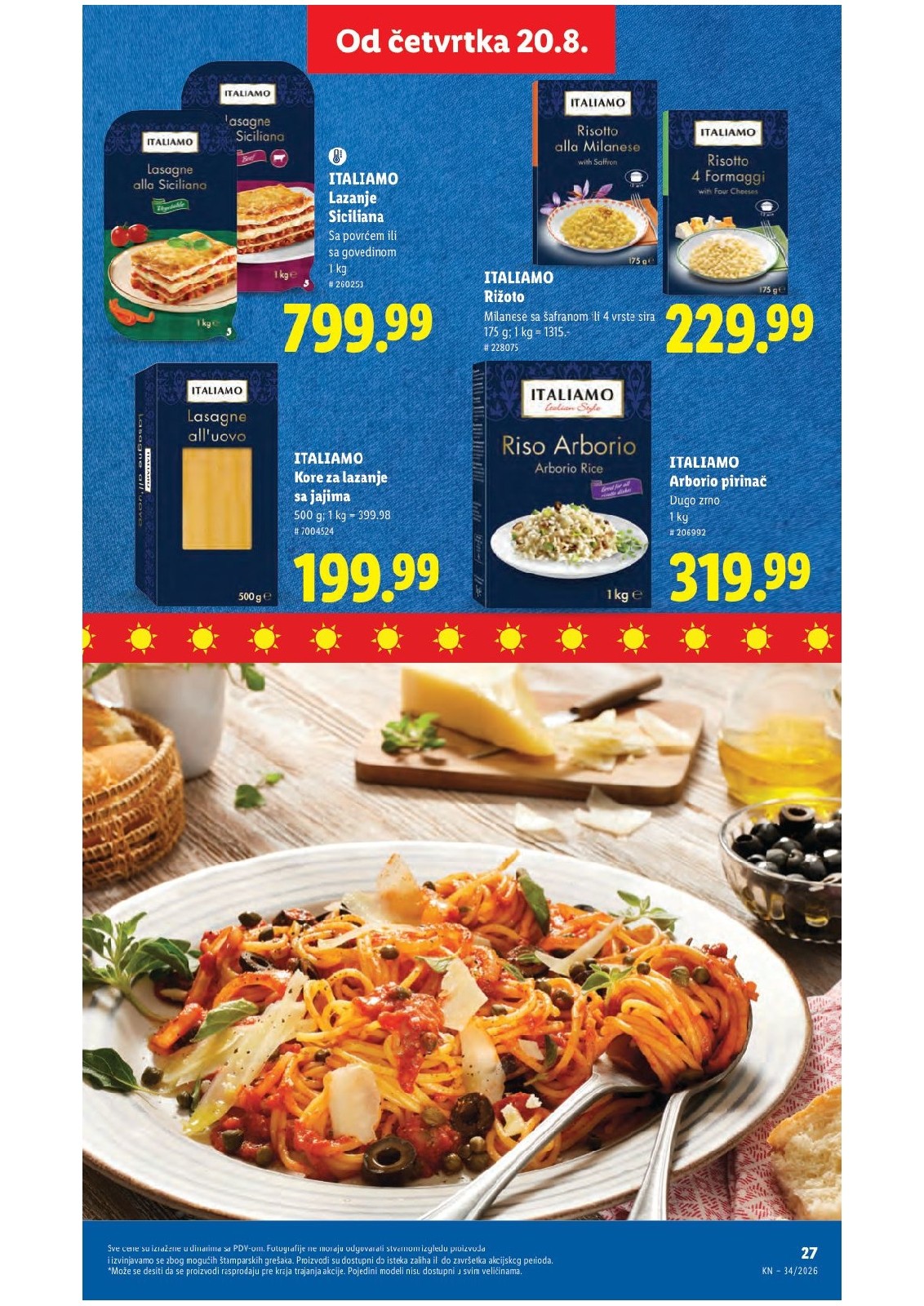 Lidl katalog akcija strana 57 – važi od 20.8. do 26.8.2026.