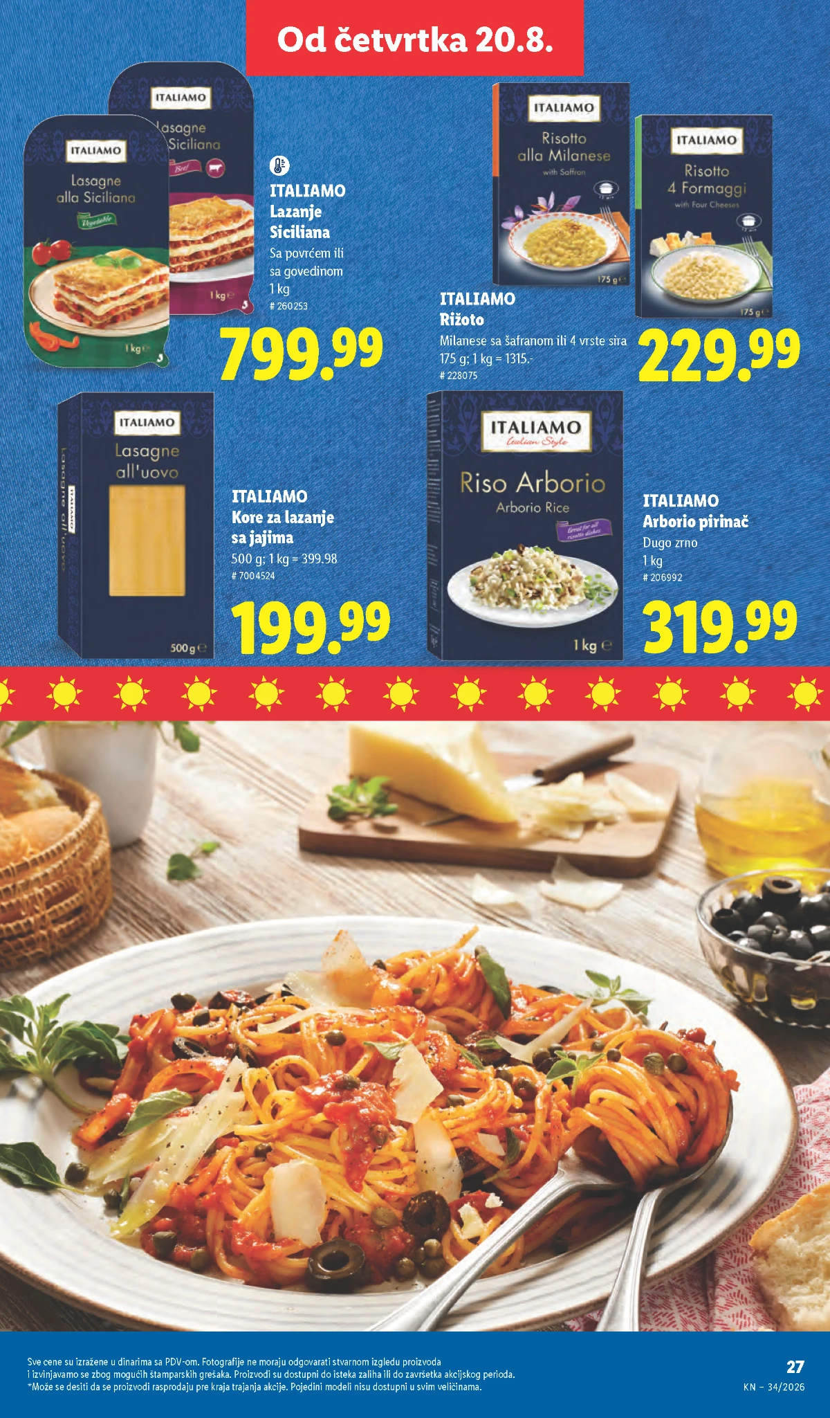 Lidl katalog akcija strana 57 – važi od 20.8. do 26.8.2026.