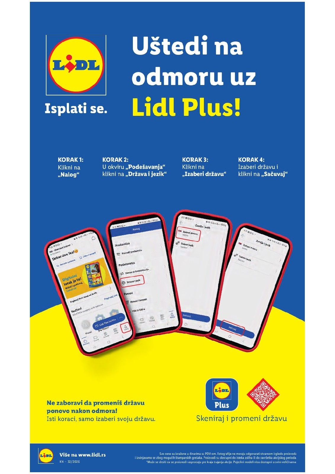 Lidl katalog akcija strana 58 – važi od 6.8. do 12.8.2026.