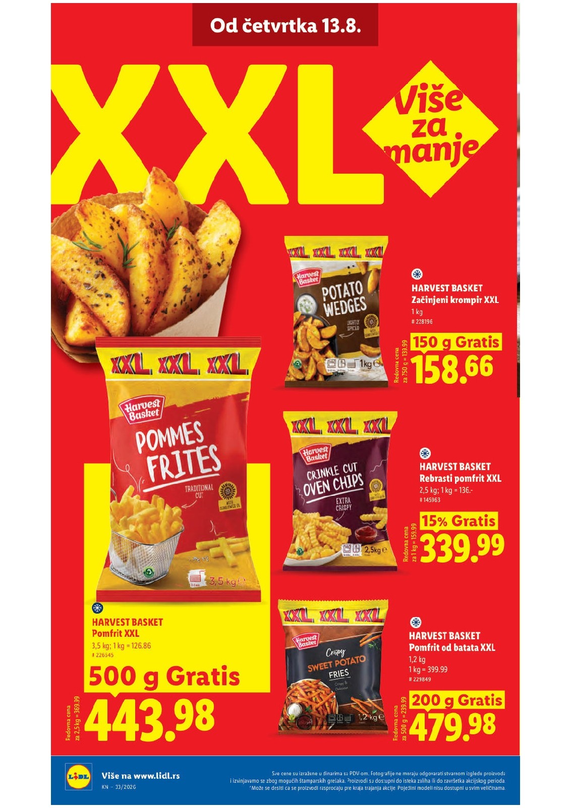Lidl katalog akcija strana 58 – važi od 13.8. do 16.8.2026.