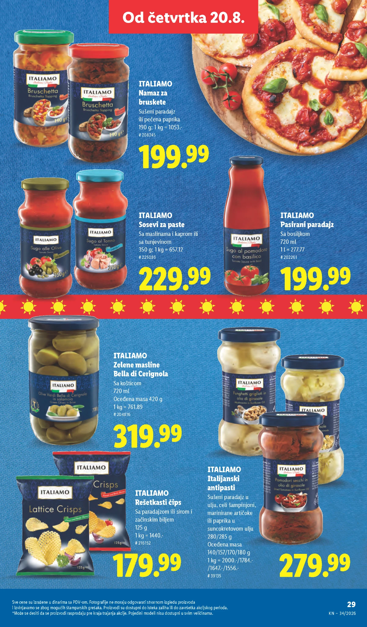 Lidl katalog akcija strana 59 – važi od 20.8. do 26.8.2026.