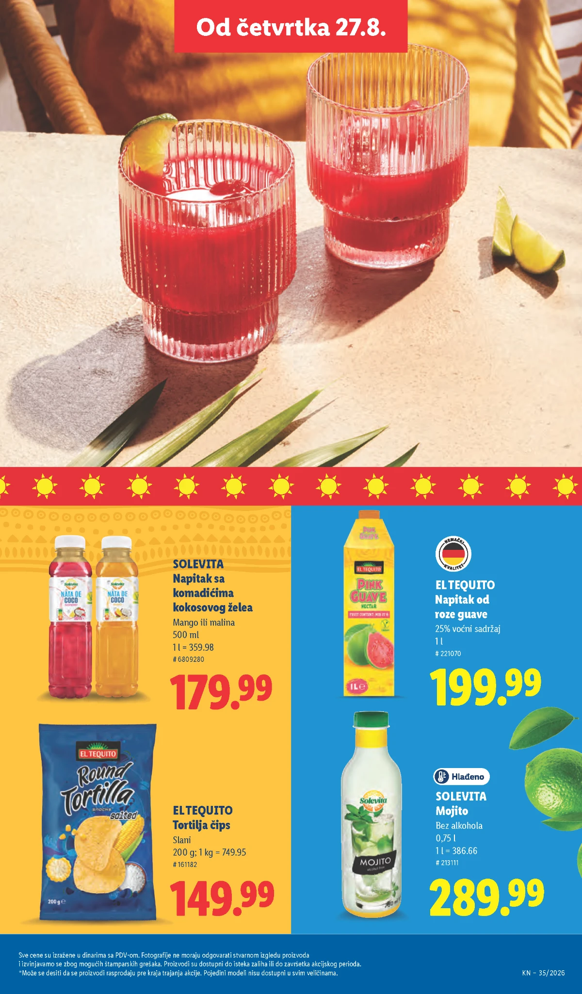 Lidl katalog akcija strana 59 – važi od 31.8. do 2.9.2026.