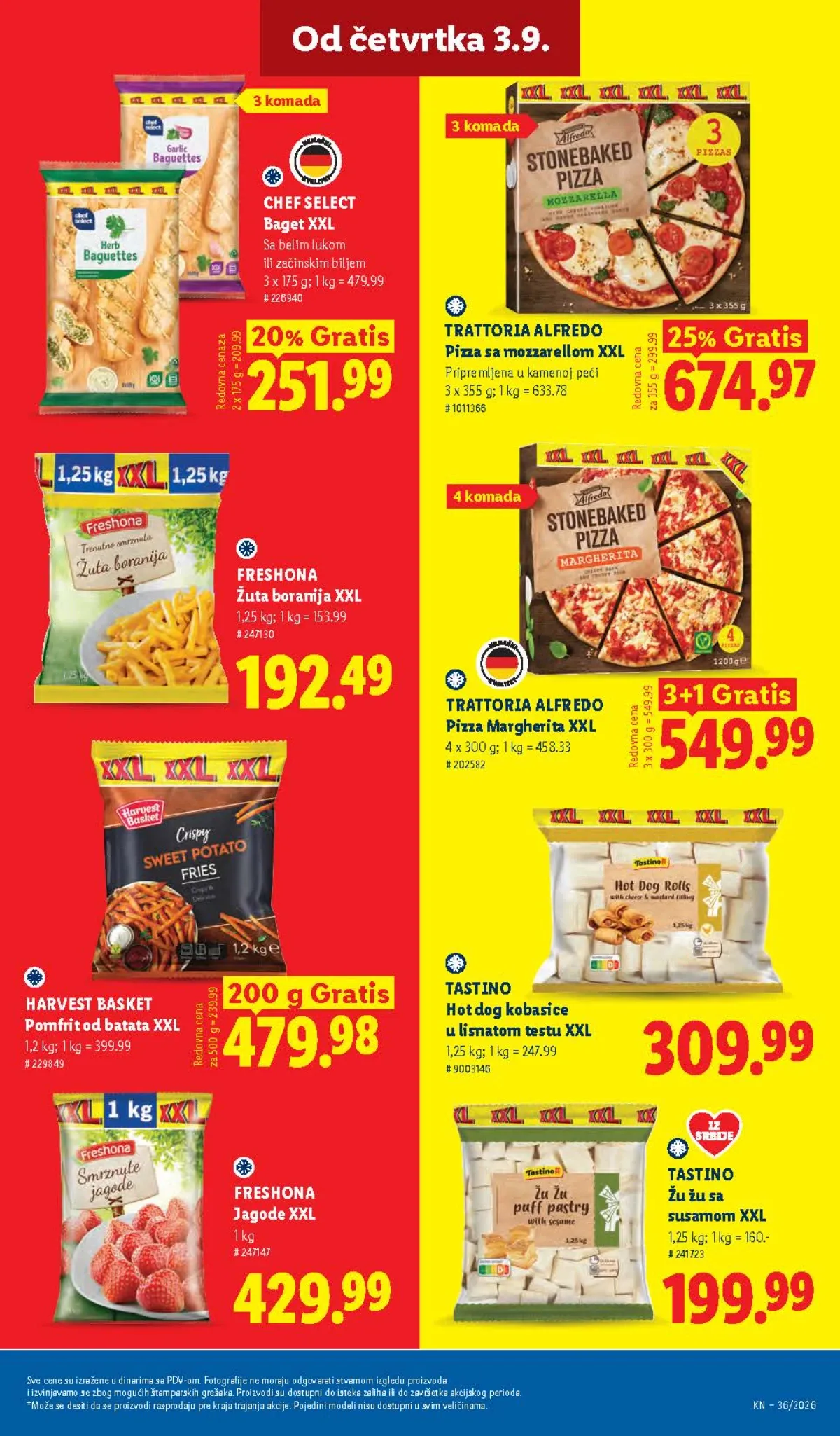 Lidl katalog akcija strana 59 – važi od 3.9. do 9.9.2026.